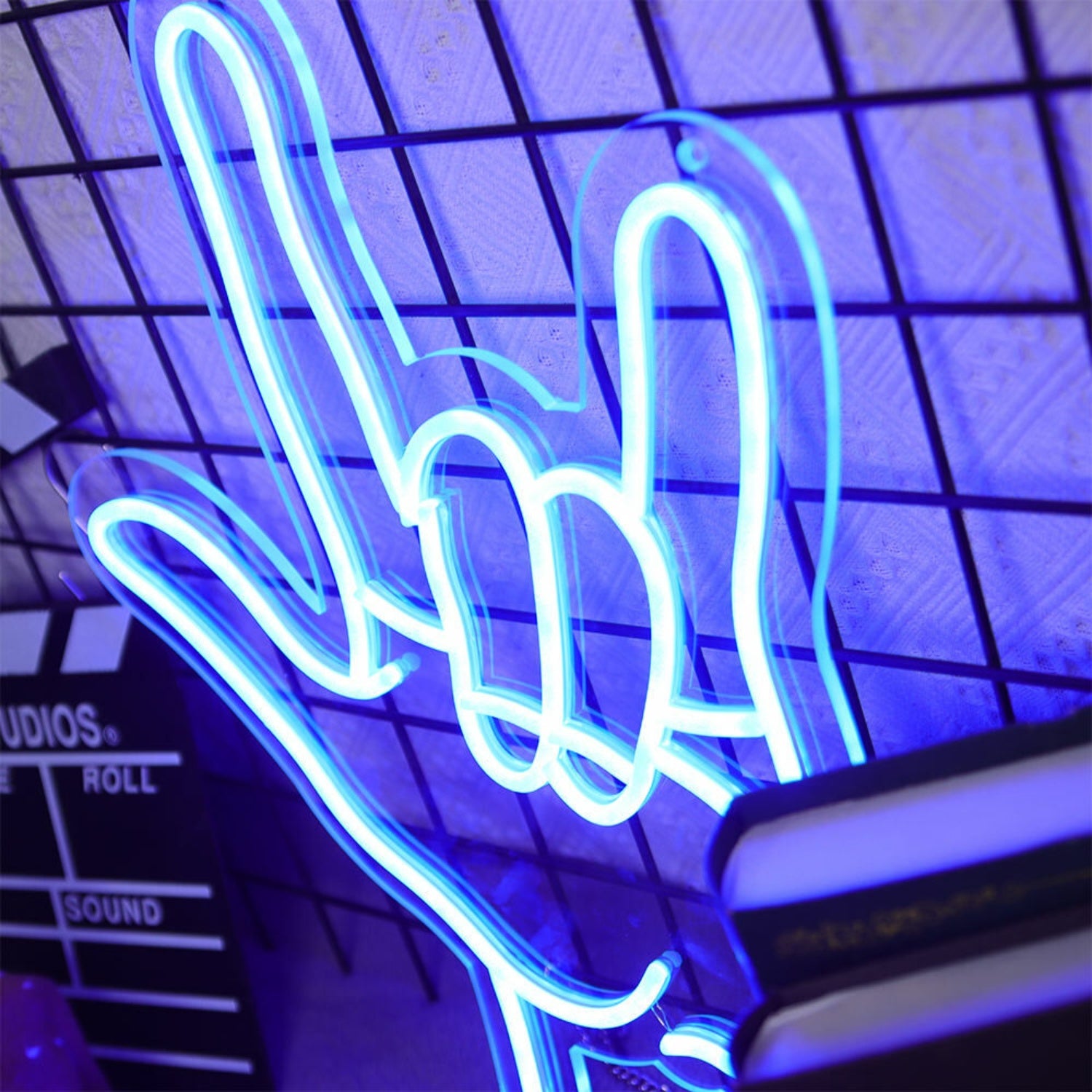 Rock Hand Gesture Led Neon Sign For Music Lovers | Shineneon