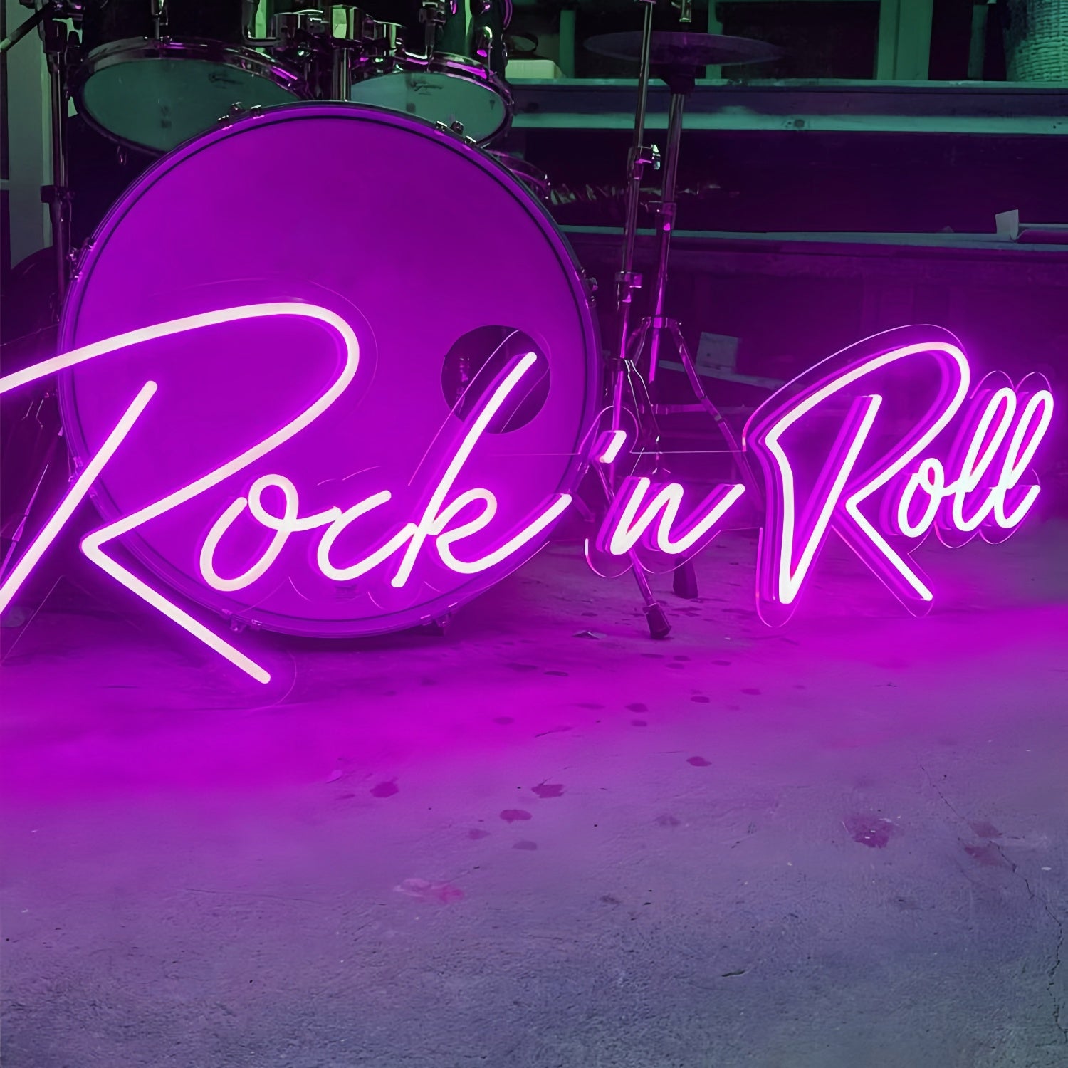 Rock N Roll Electrifying Neon Sign For Your Space | Shineneon