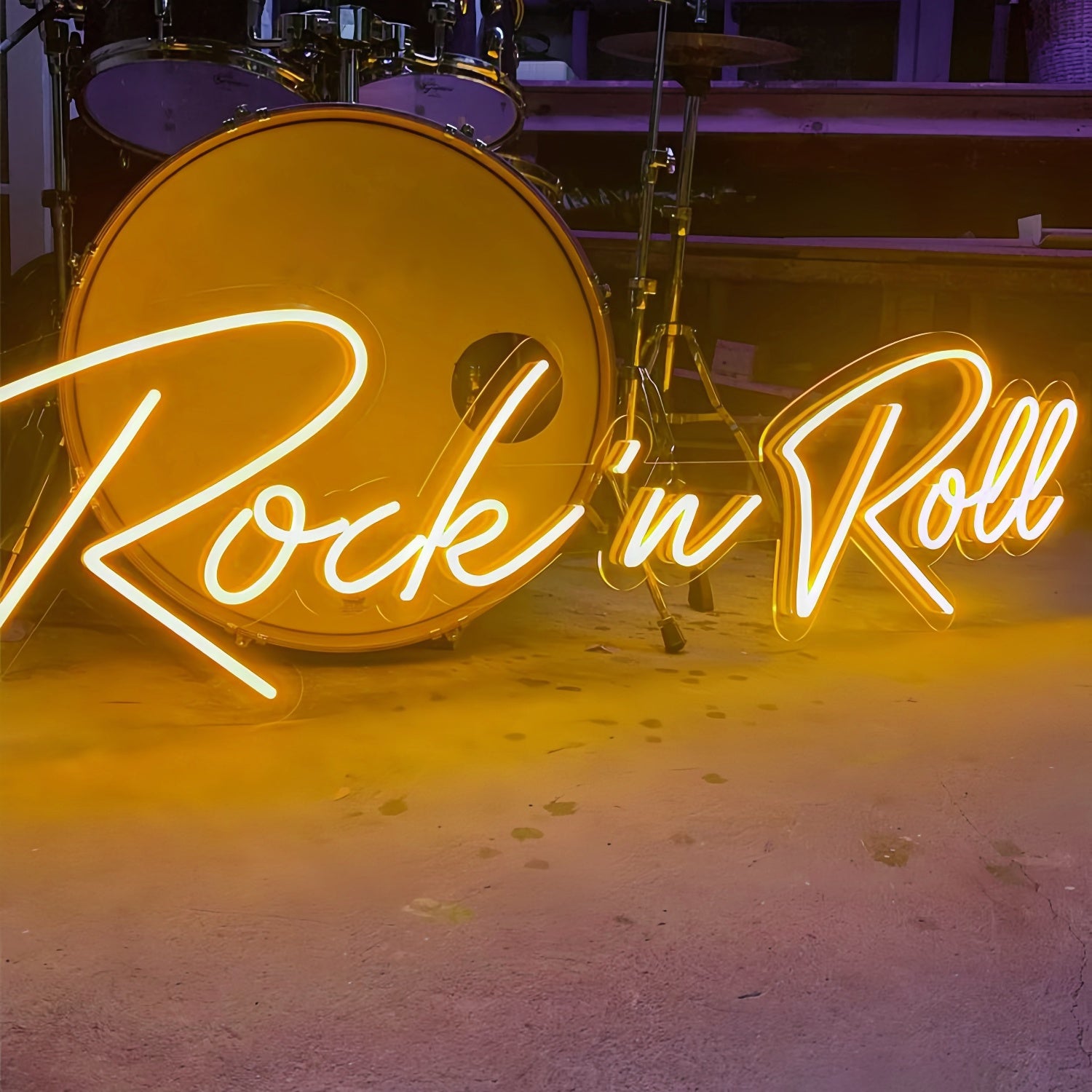 Rock N Roll Electrifying Neon Sign For Your Space | Shineneon
