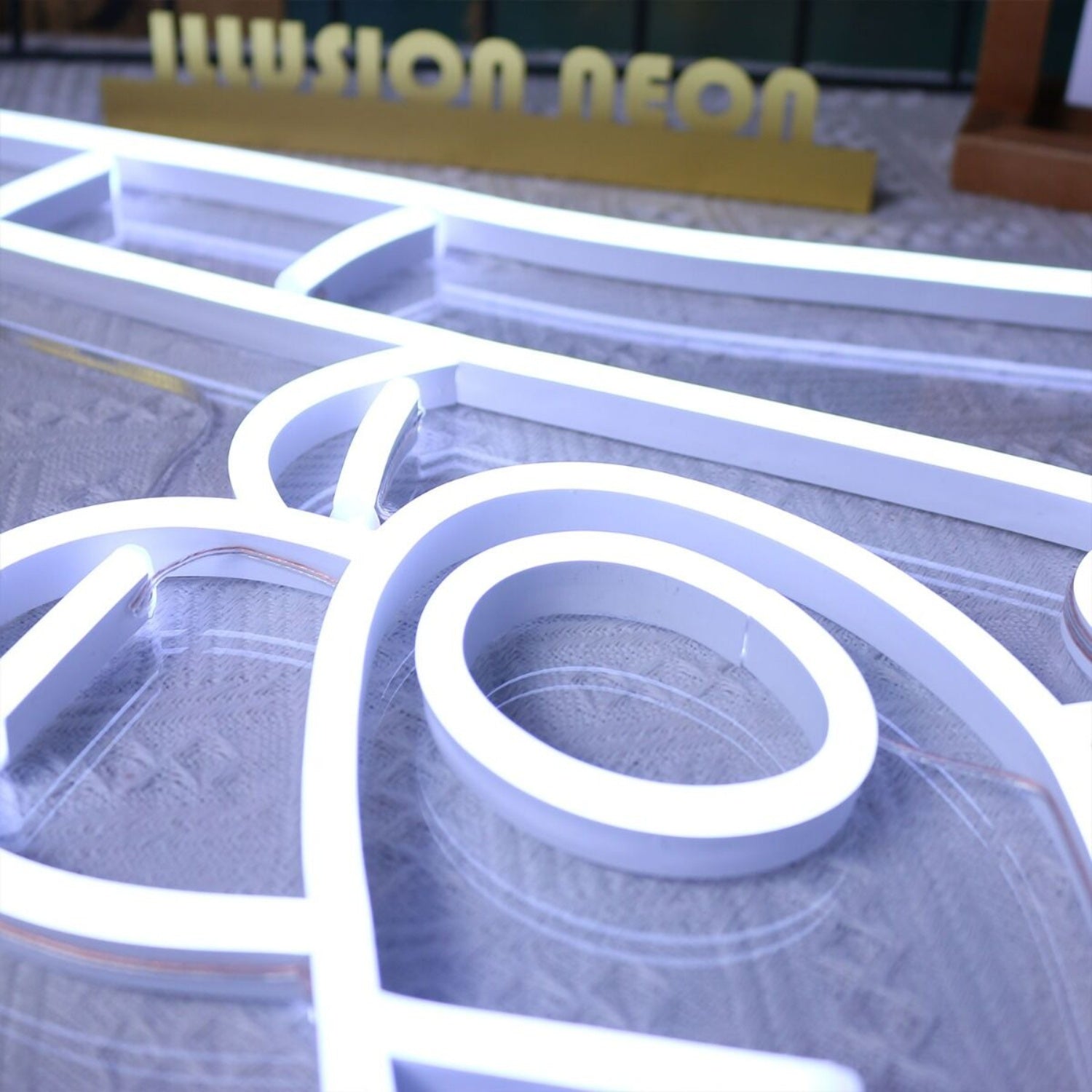 Rock Never Die Gesture Led Neon Sign For Music Lovers | Shineneon