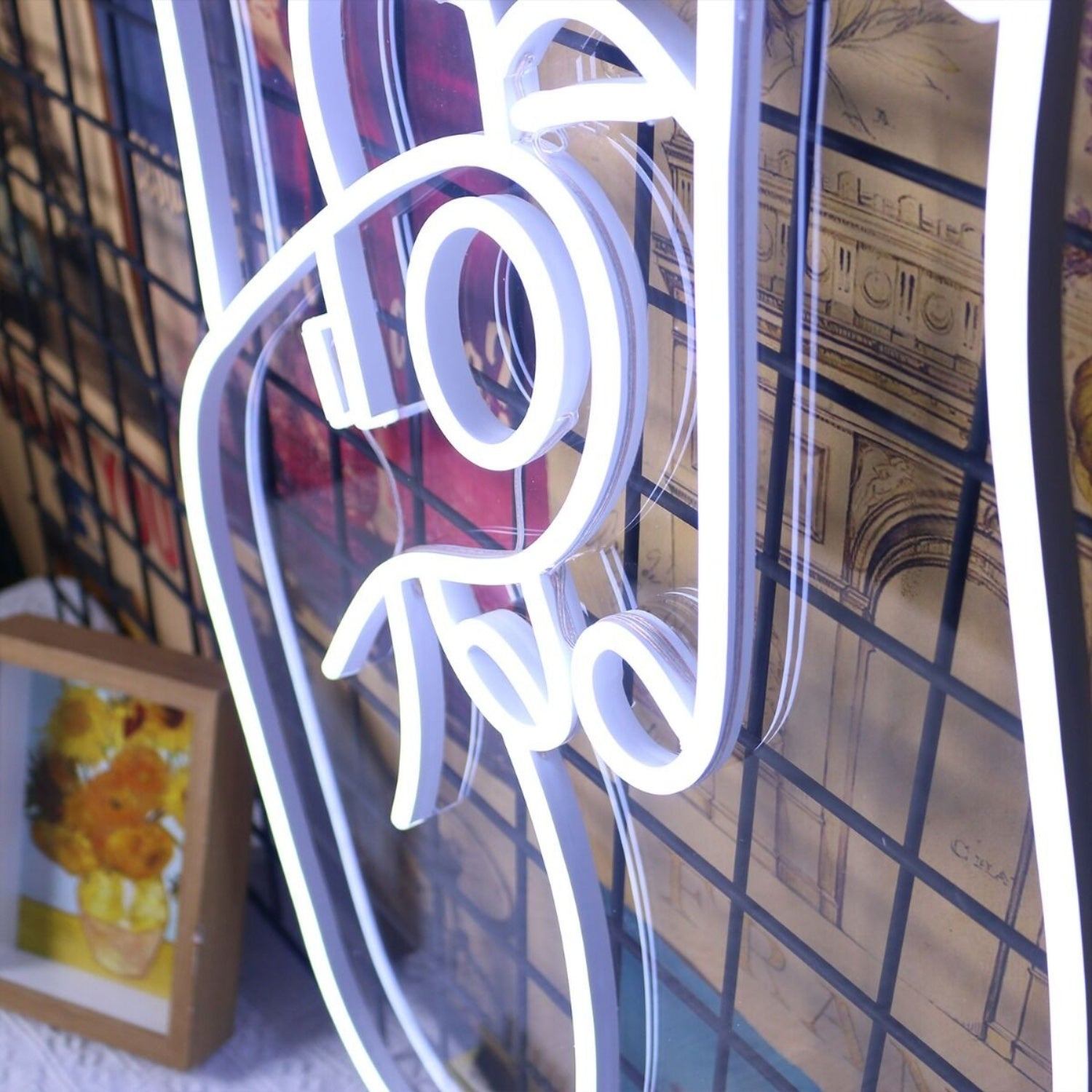 Rock Never Die Gesture Led Neon Sign For Music Lovers | Shineneon