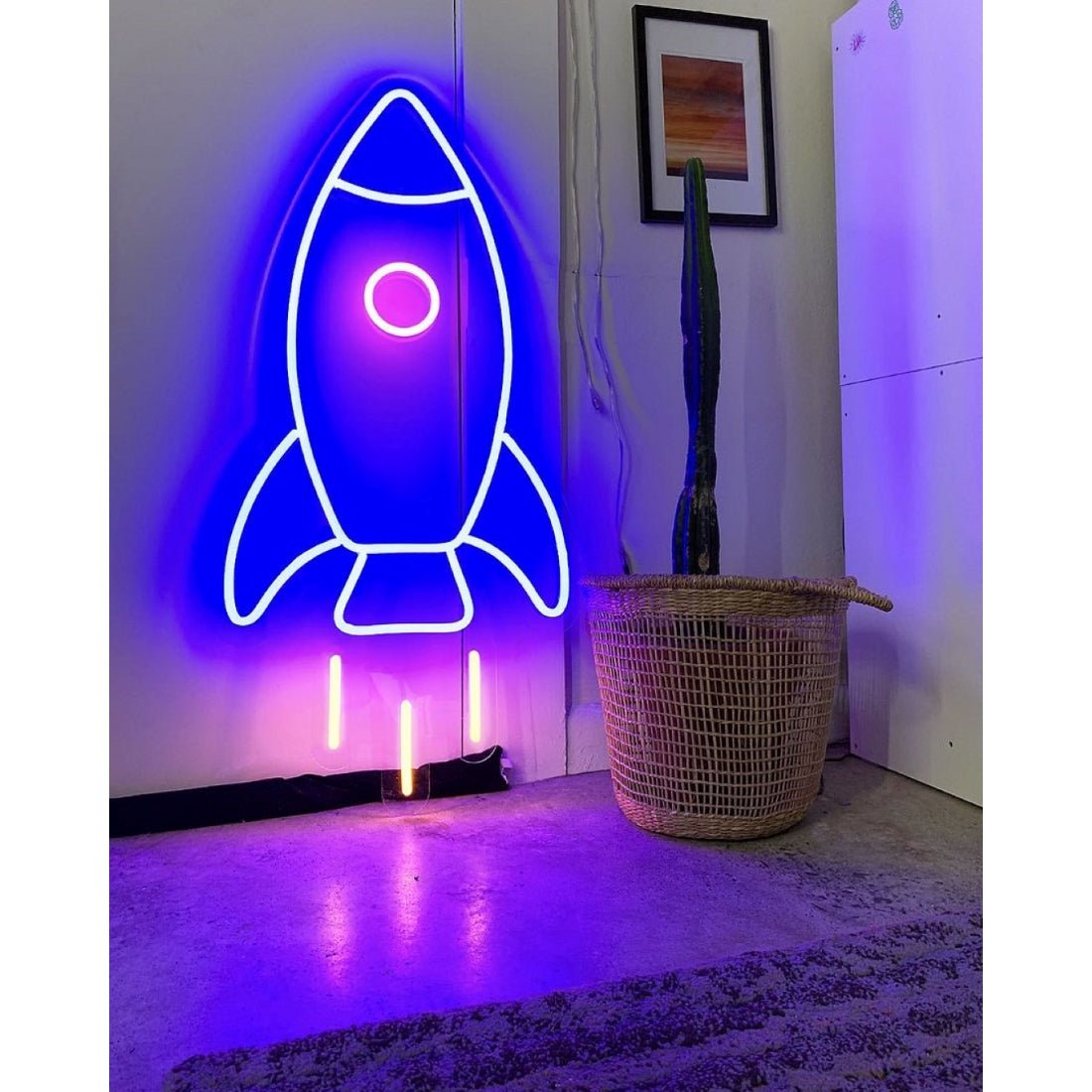 Rocket Led Sign Business Neon Signs Wall Art - Shineneon
