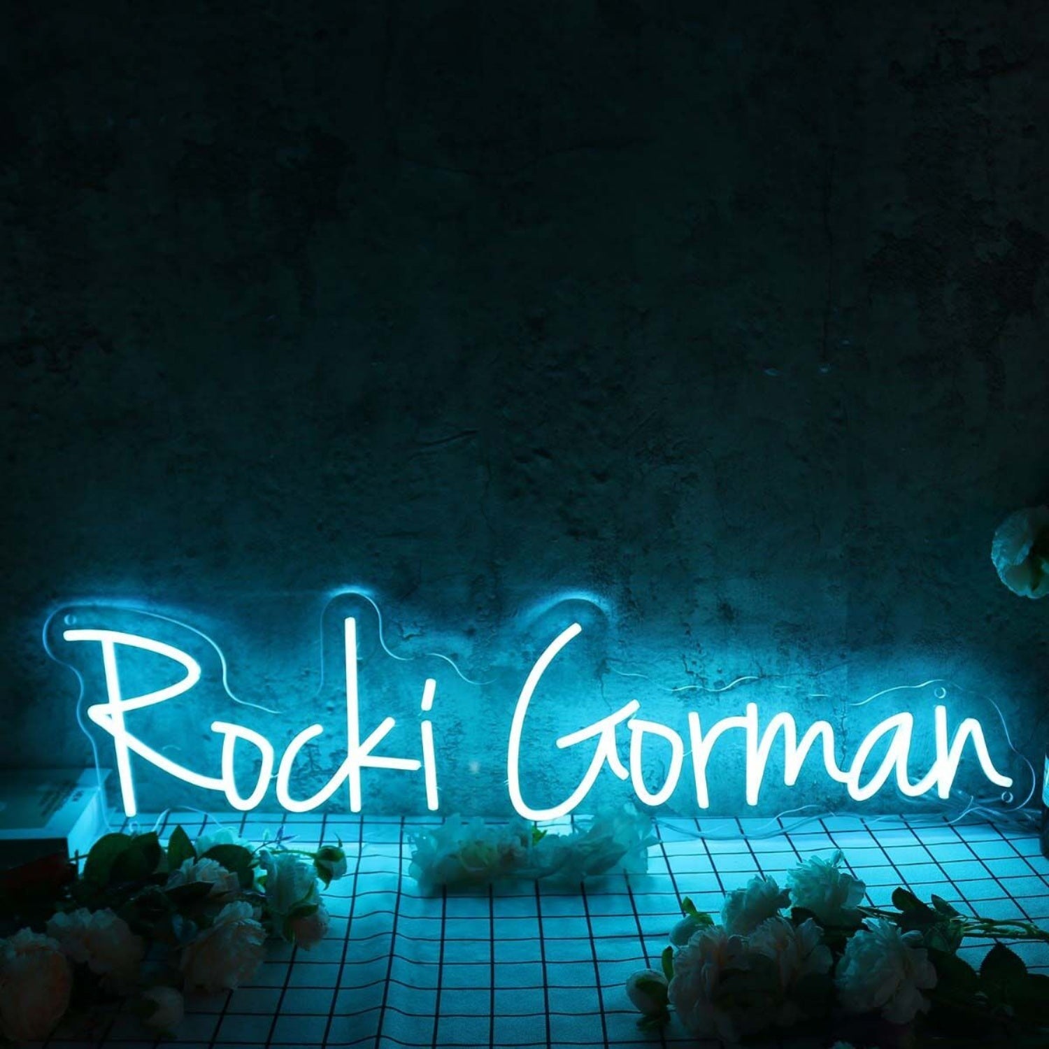 Rocki Gorman Blue Led Neon Sign - Shineneon