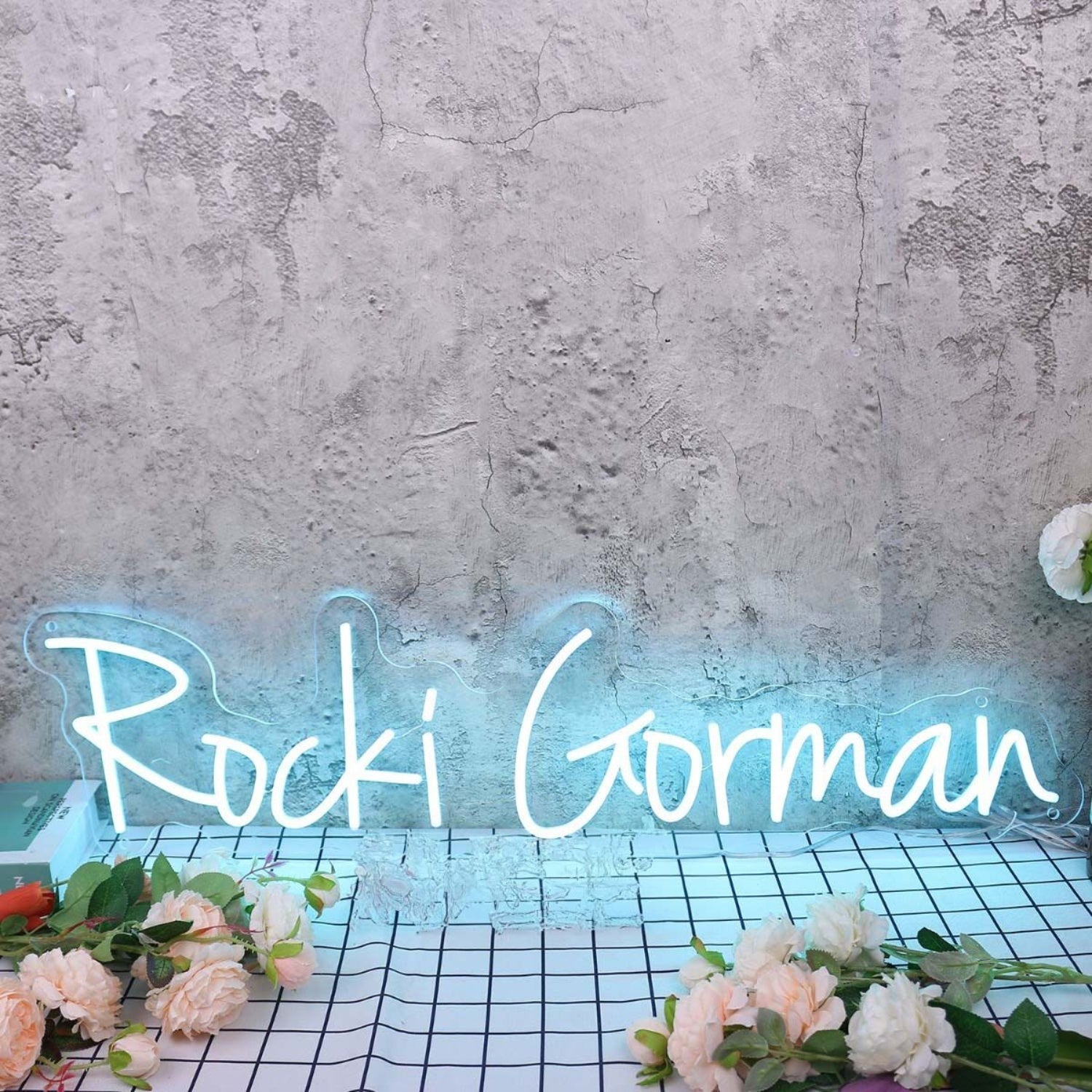 Rocki Gorman Blue Led Neon Sign - Shineneon