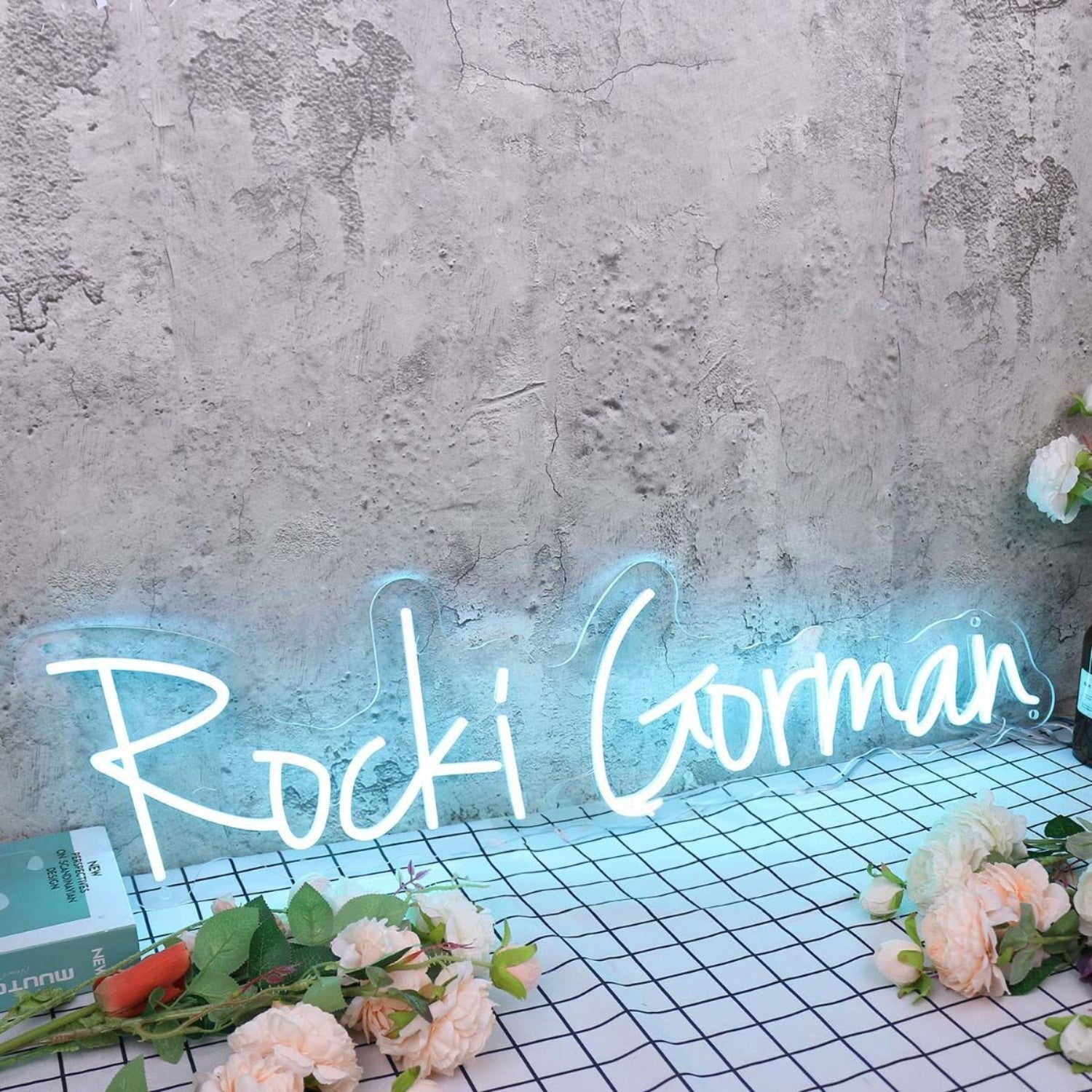 Rocki Gorman Blue Led Neon Sign - Shineneon