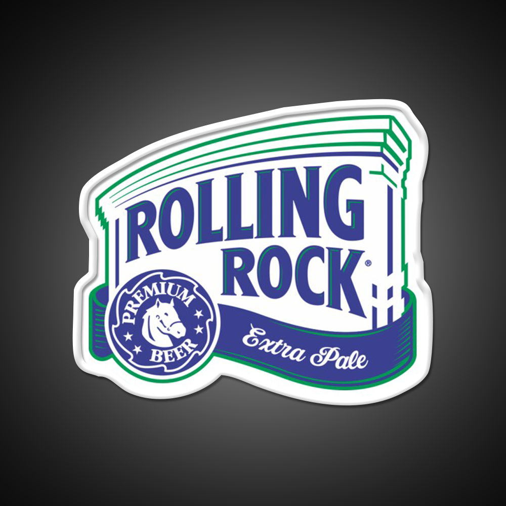Rolling Rock Beer Bar Decor Led Neon Sign Rgb Color - LED neon sign view 11
