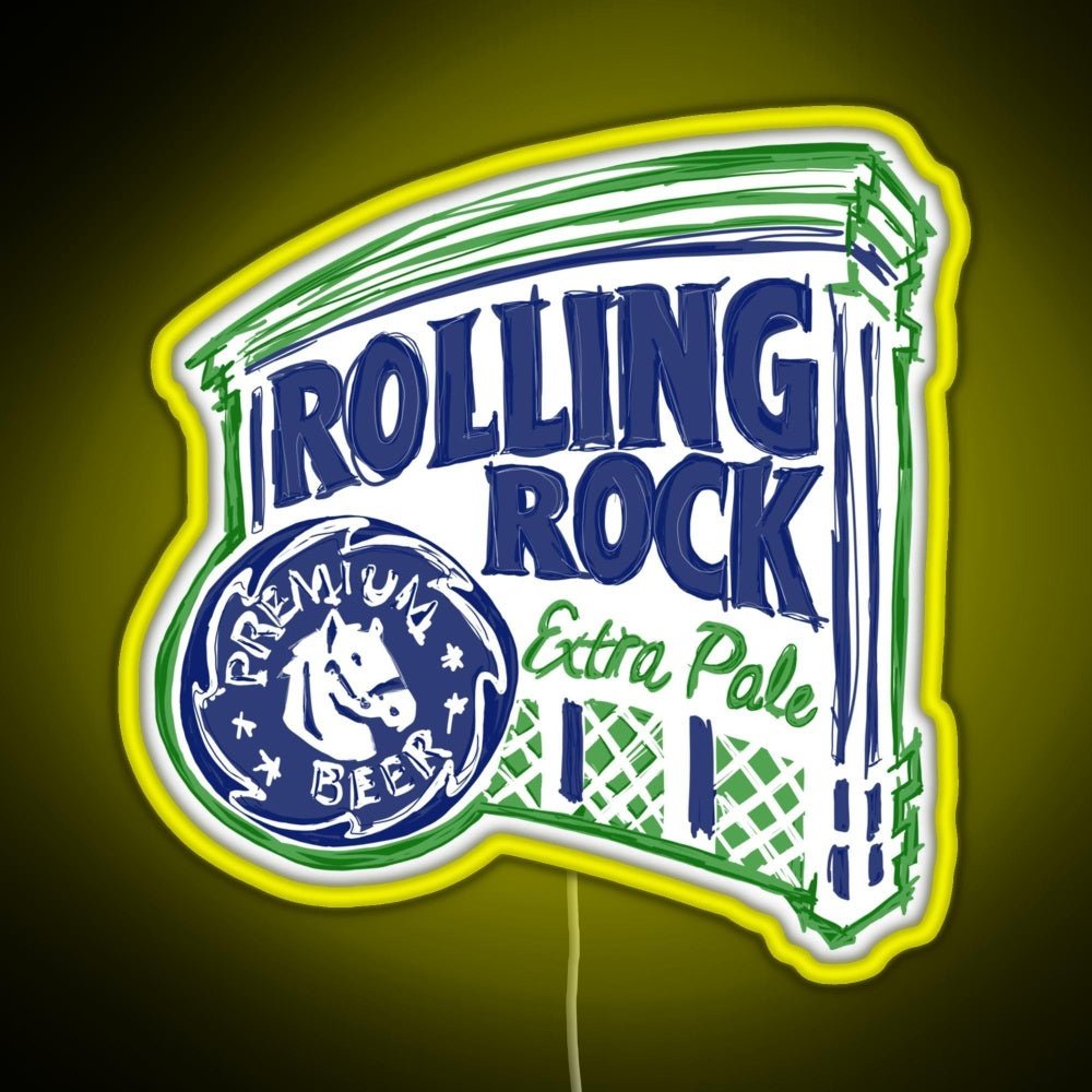 Rolling Rock Pop Rgb Neon Sign - Shineneon