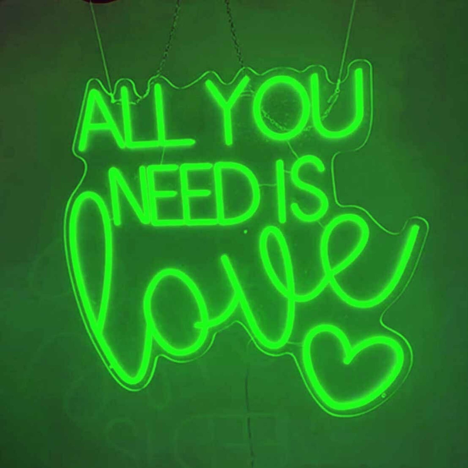 Romantic All You Need Is Love Neon Sign | Shineneon