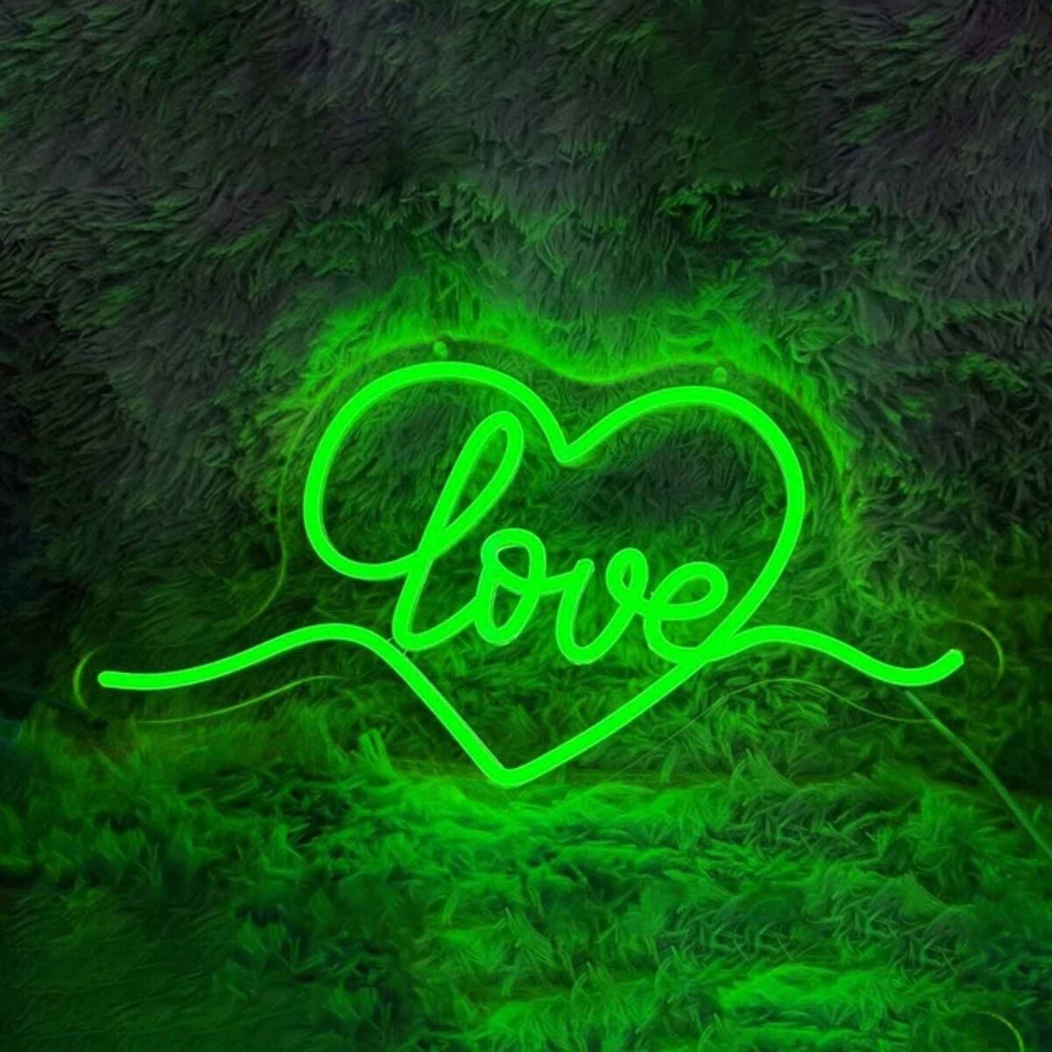 Romantic Heart Love Wedding Neon Light | Shineneon