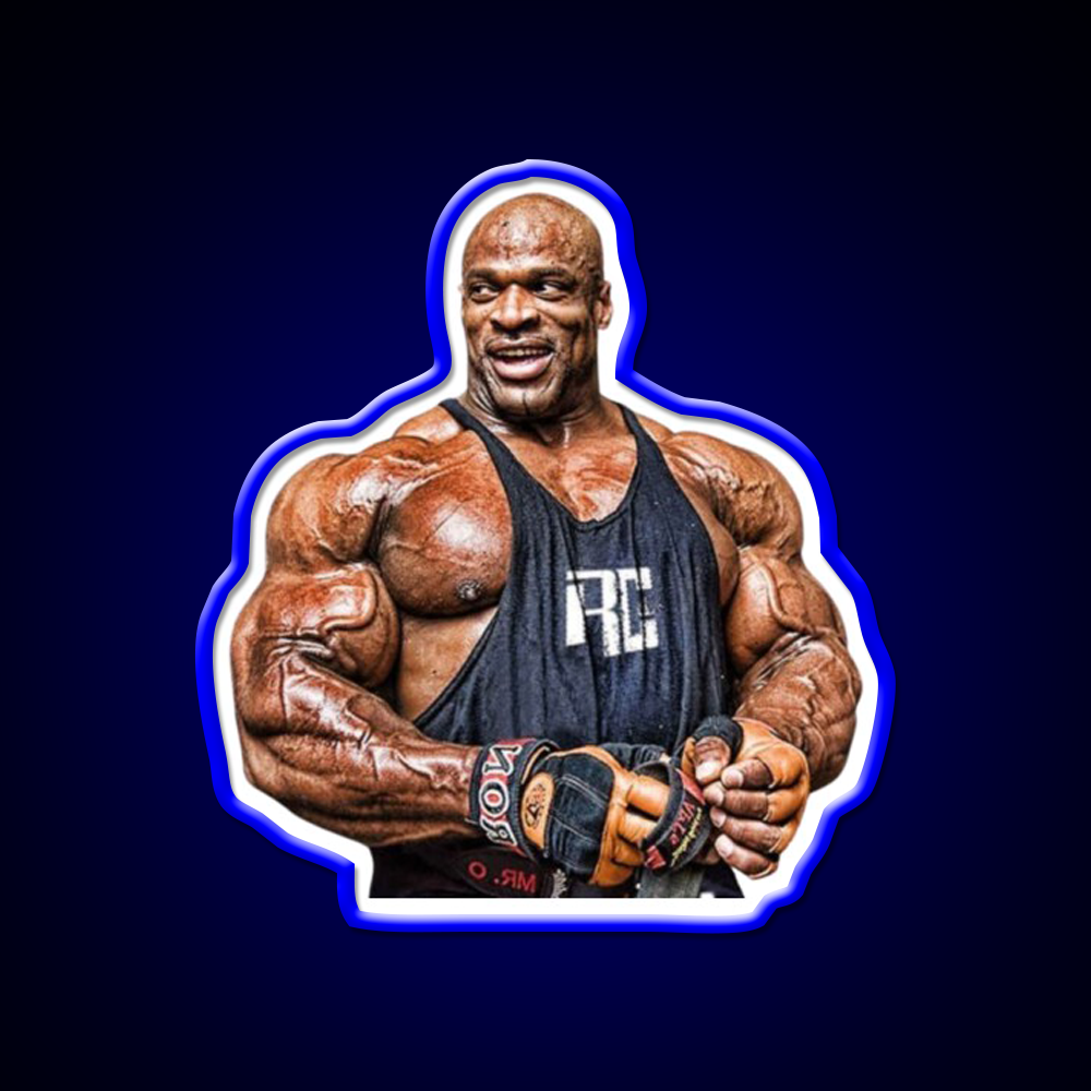 Ronnie Coleman Gym Fitness Led Neon Sign Rgb Color
