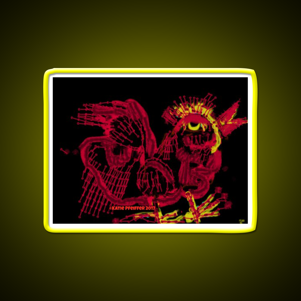 Rooster Drawing Asian Cultural Led Neon Sign Rgb Color - LED neon sign view 7