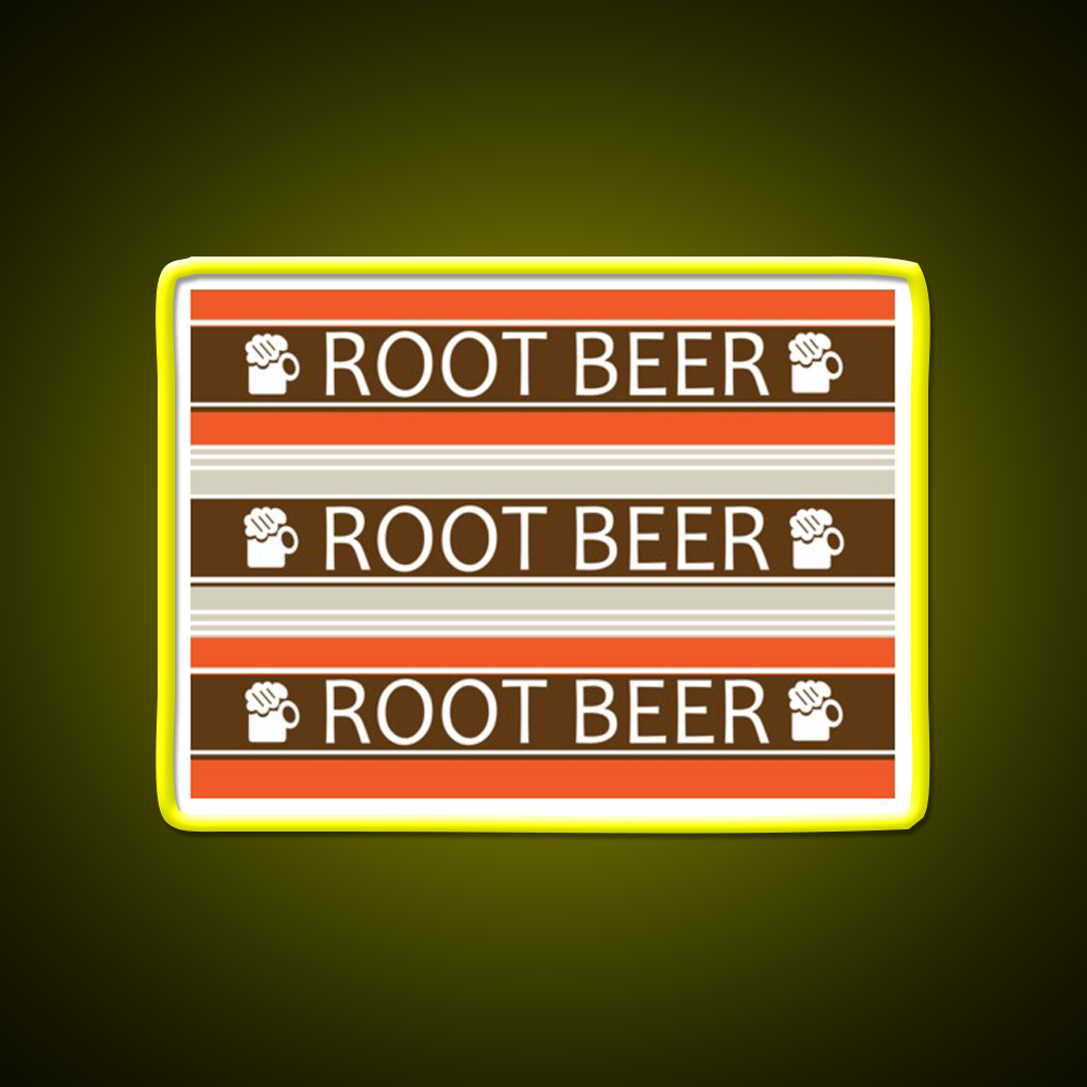 Root Beer Retro Beer Bar Decor Led Neon Sign Rgb Color - LED neon sign view 7