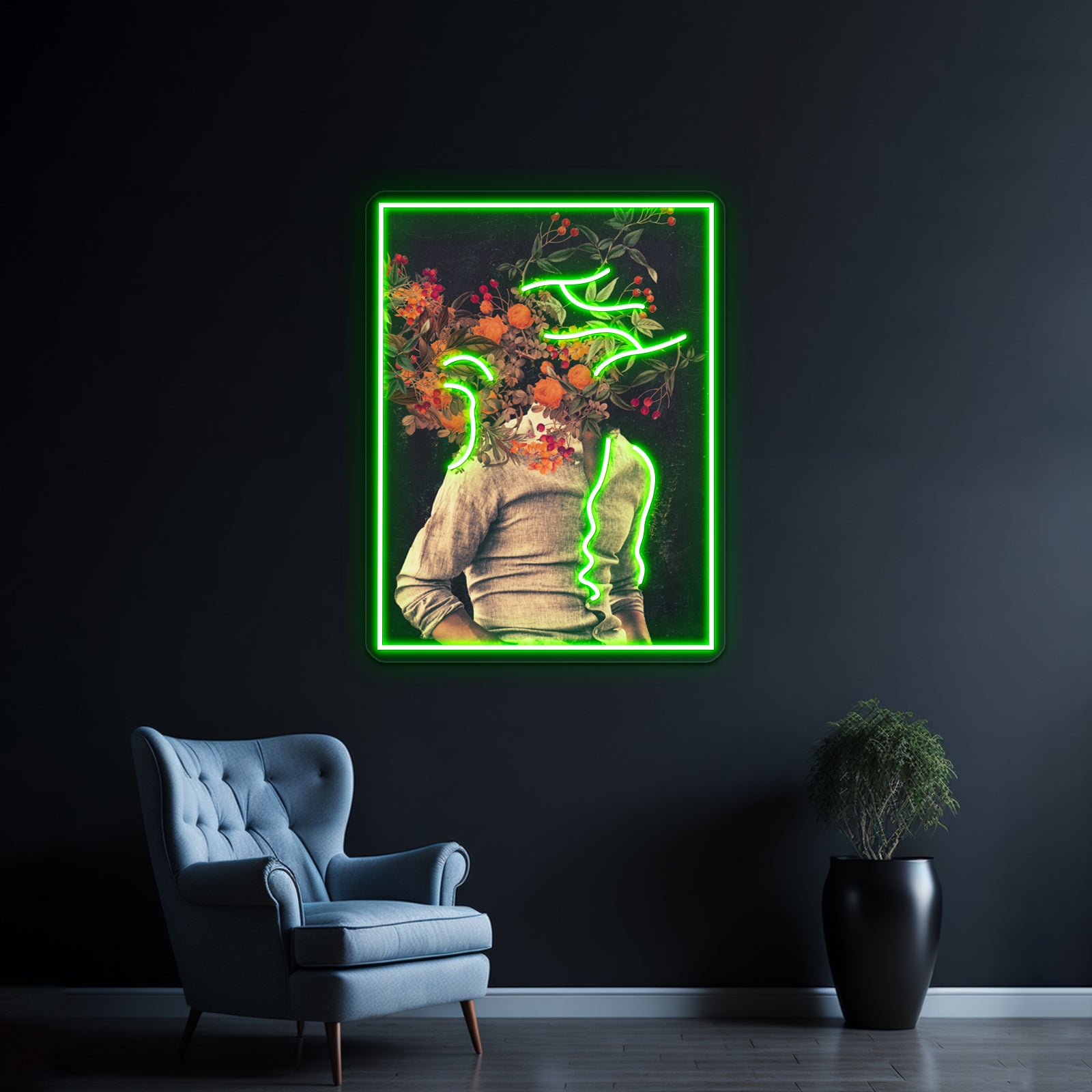 Roots Artwork Led Neon Signs | Shineneon