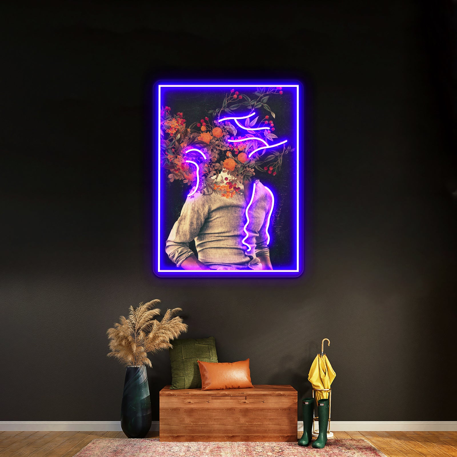 Roots Artwork Led Neon Signs | Shineneon