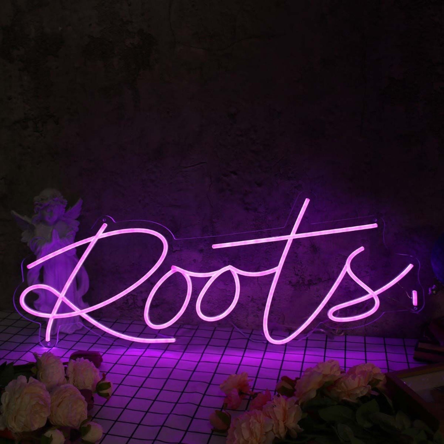 Roots Purple Led Neon Sign - Shineneon