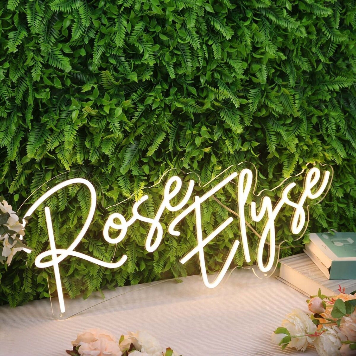 Rose Elyse Yellow Led Neon Sign - Shineneon