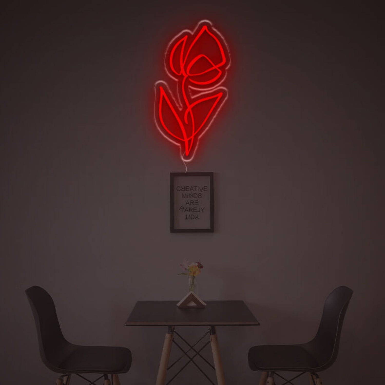 Rose Flower For Home Led Neon Sign | Shineneon