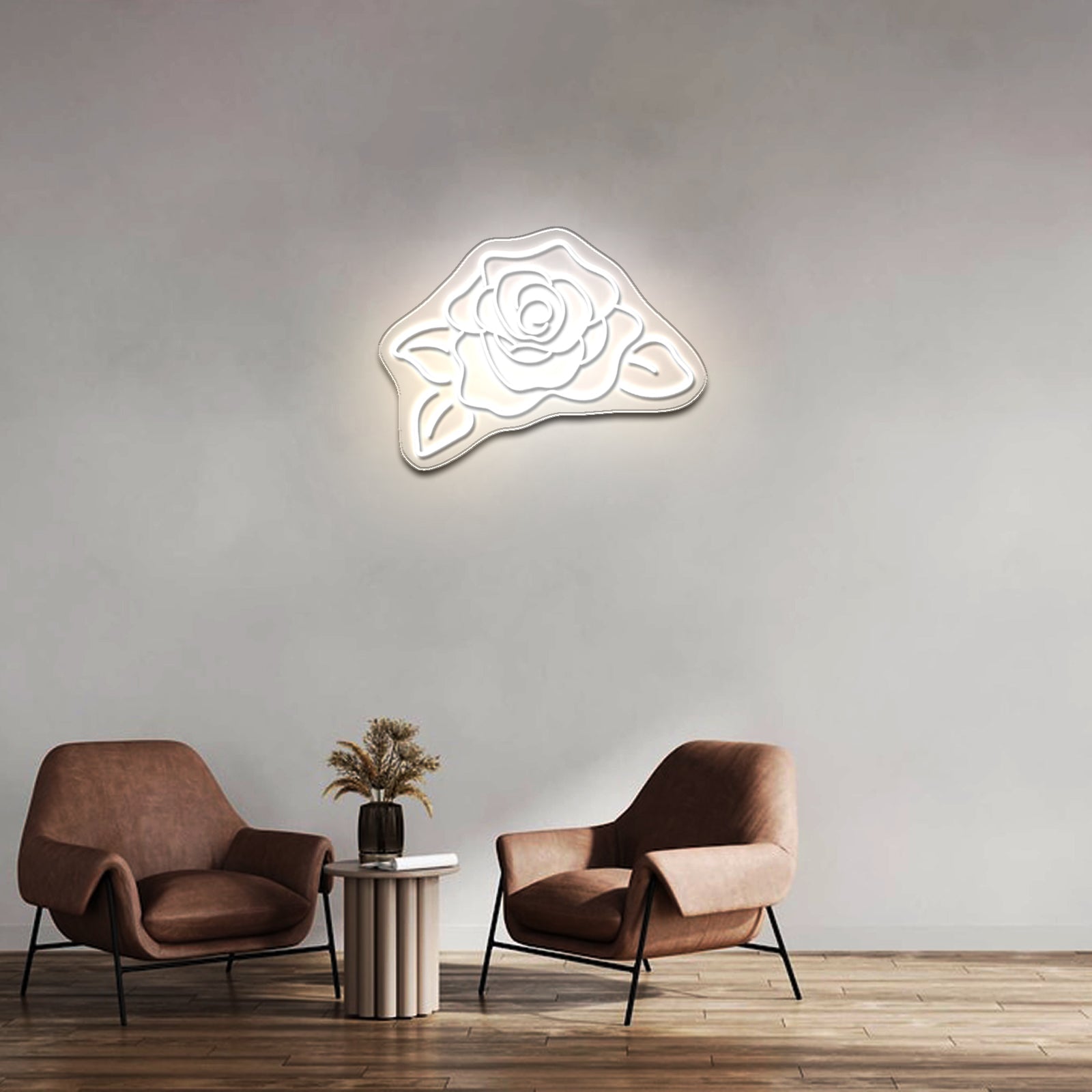 Rose Flower Neon Sign Aesthetic Rose Neon Sign - Shineneon