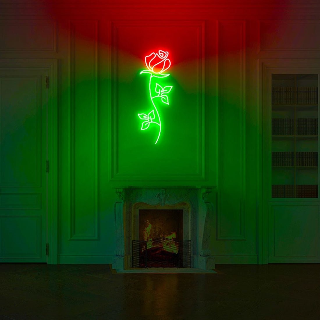 Rose Led Sign Business Neon Sign - Shineneon