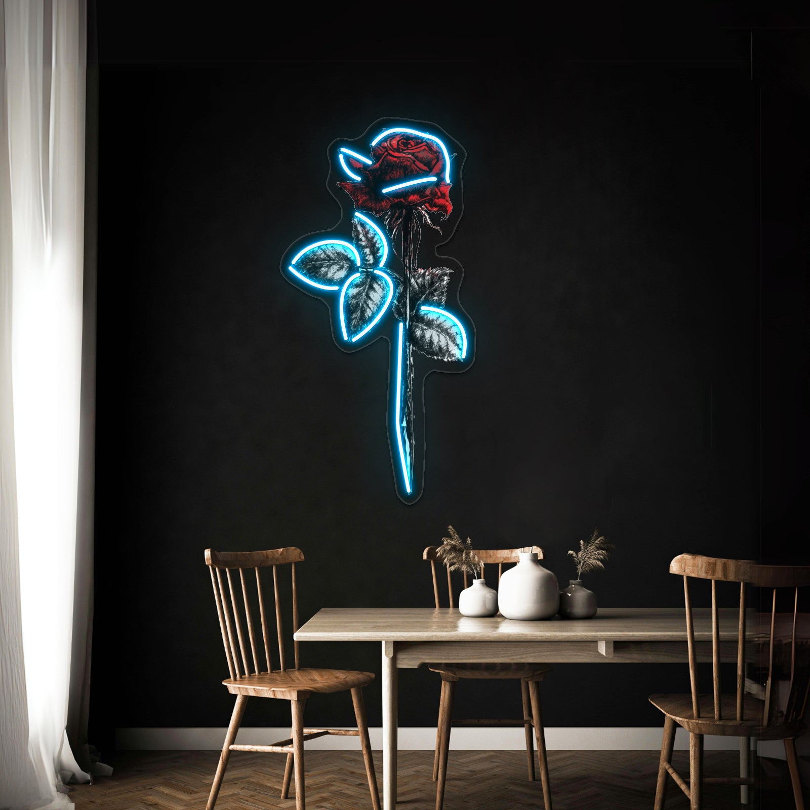 Rose Wall Artwork Neon Signs | Shineneon