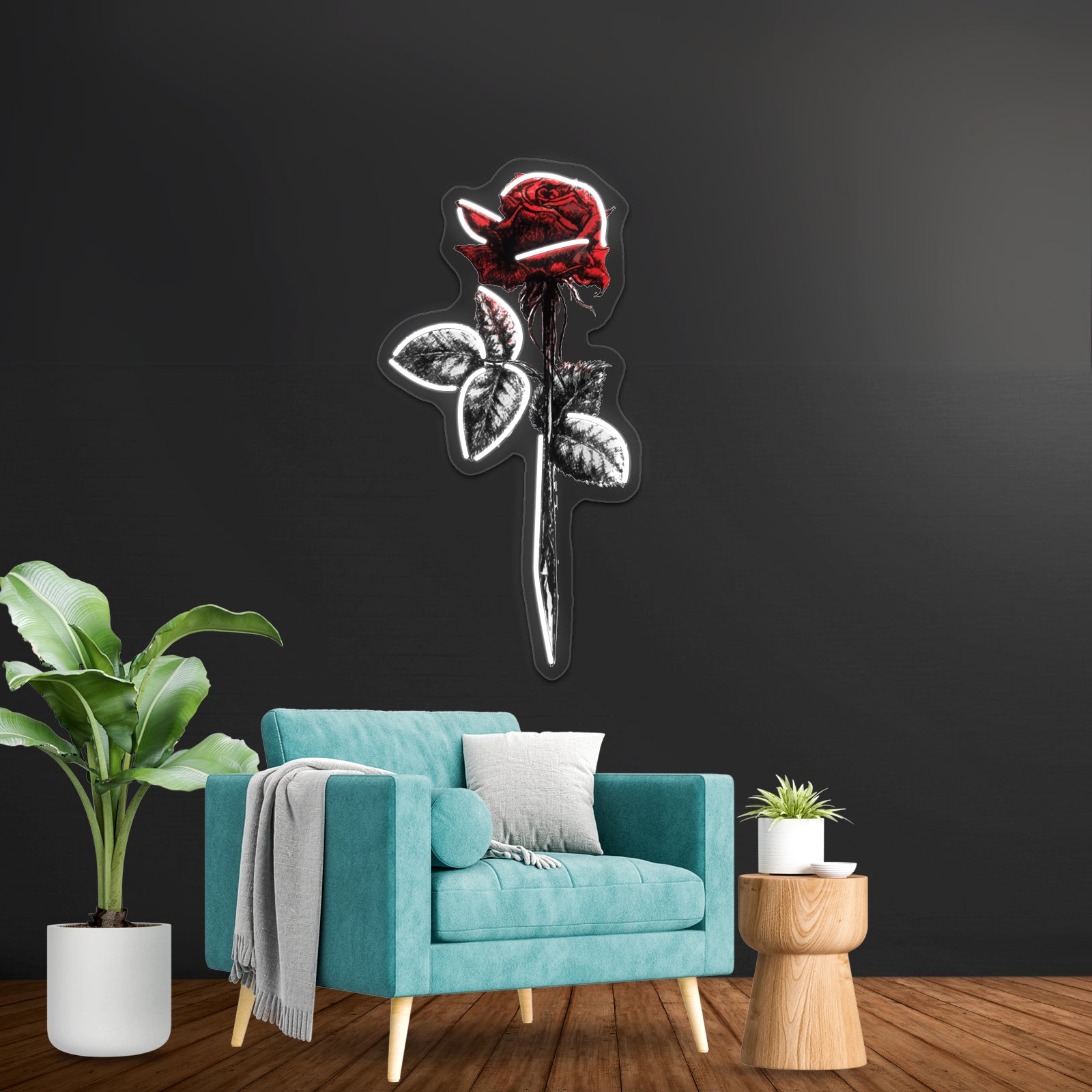 Rose Wall Artwork Neon Signs | Shineneon