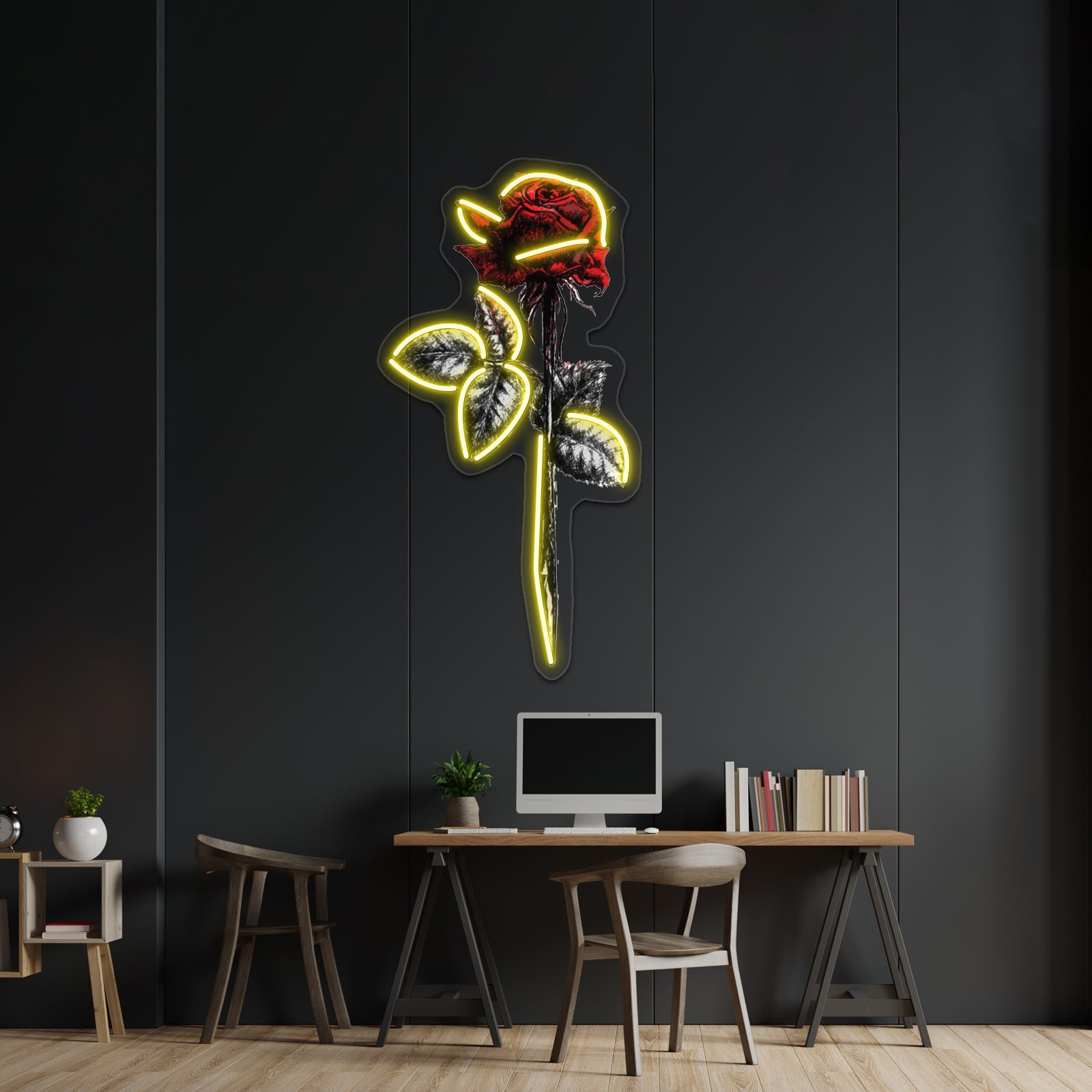Rose Wall Artwork Neon Signs | Shineneon