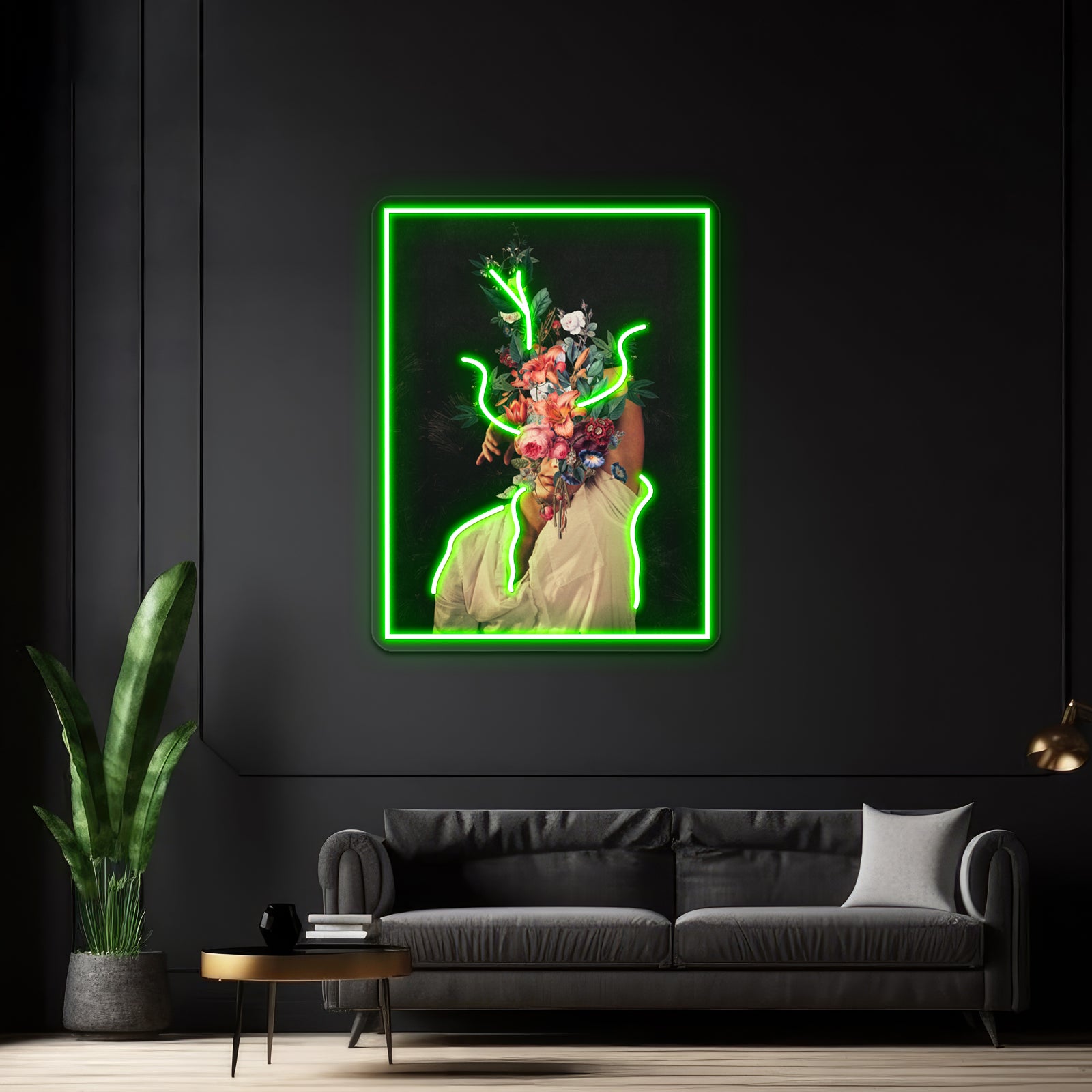 Roses Bloomed Every Time I Thought Of You Artwork Led Neon Signs | Shineneon