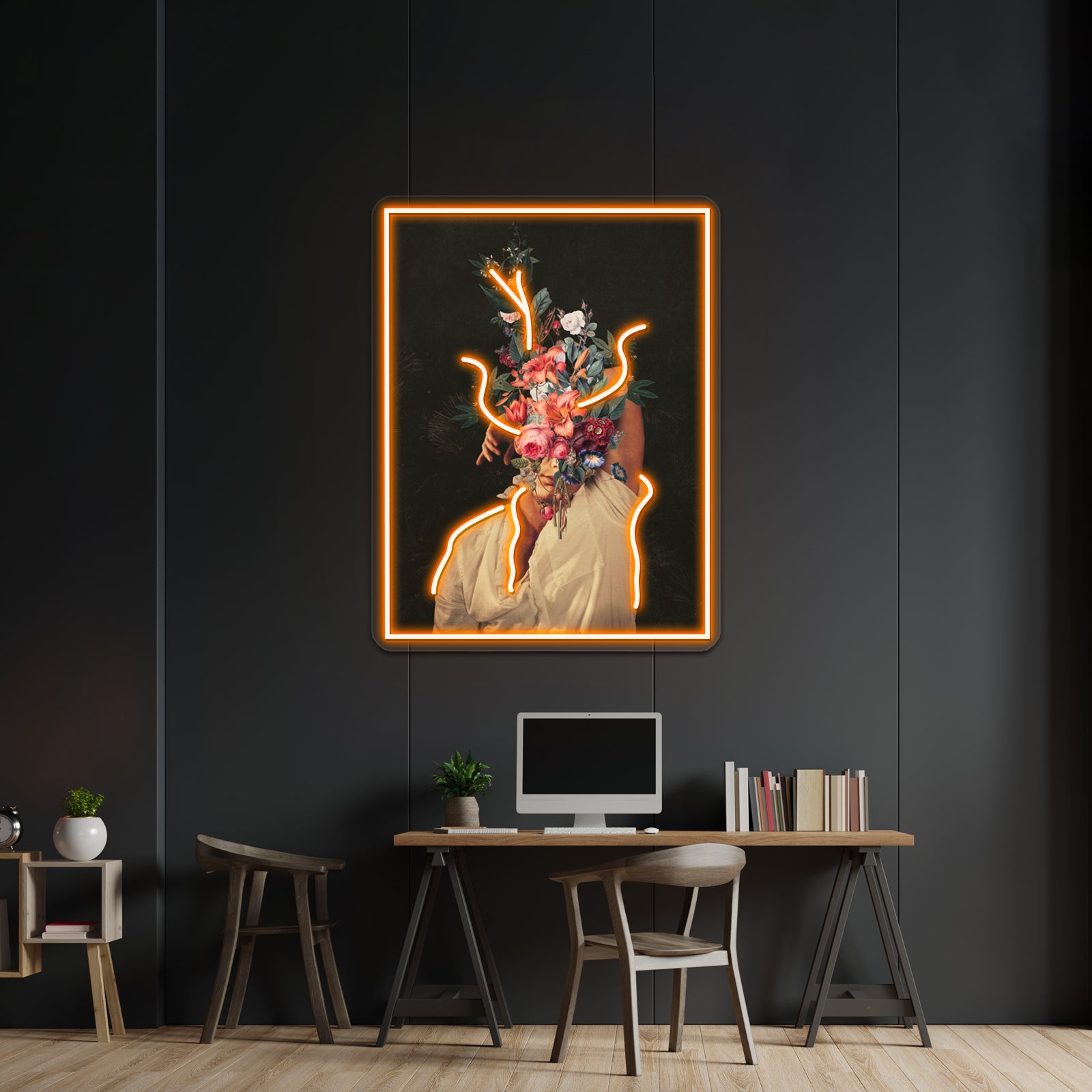 Roses Bloomed Every Time I Thought Of You Artwork Led Neon Signs | Shineneon