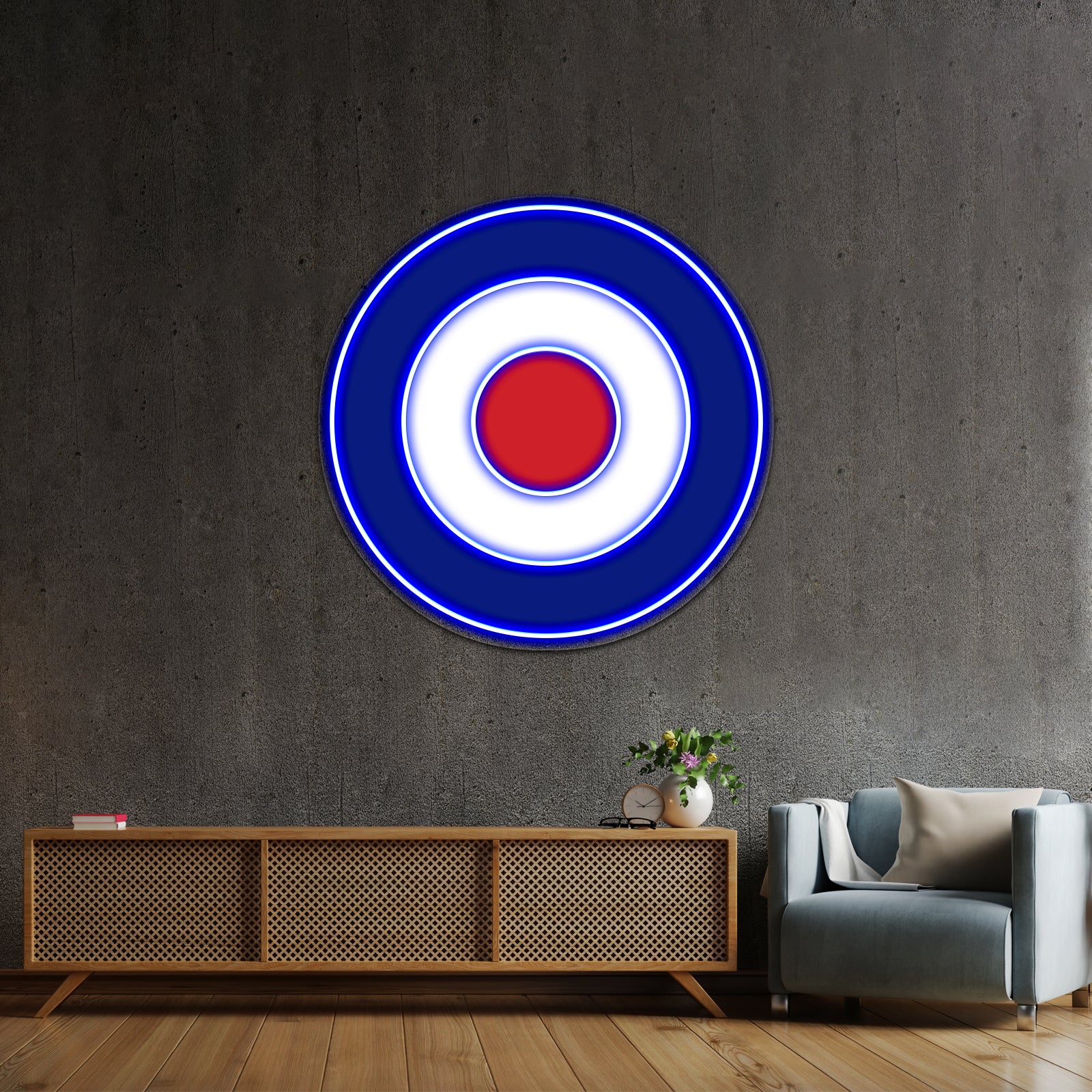 Roundel Artwork Led Neon Signs | Shineneon