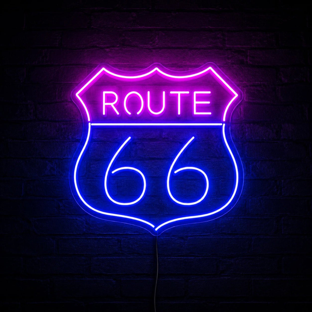 Route 66 LED Neon Sign - Shineneon