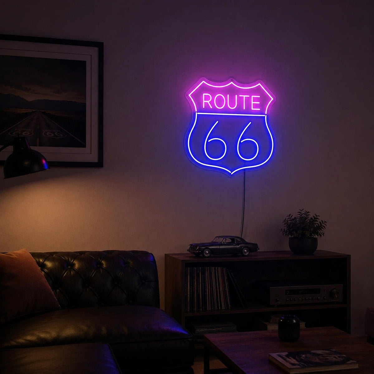 Route 66 LED Neon Sign - Shineneon