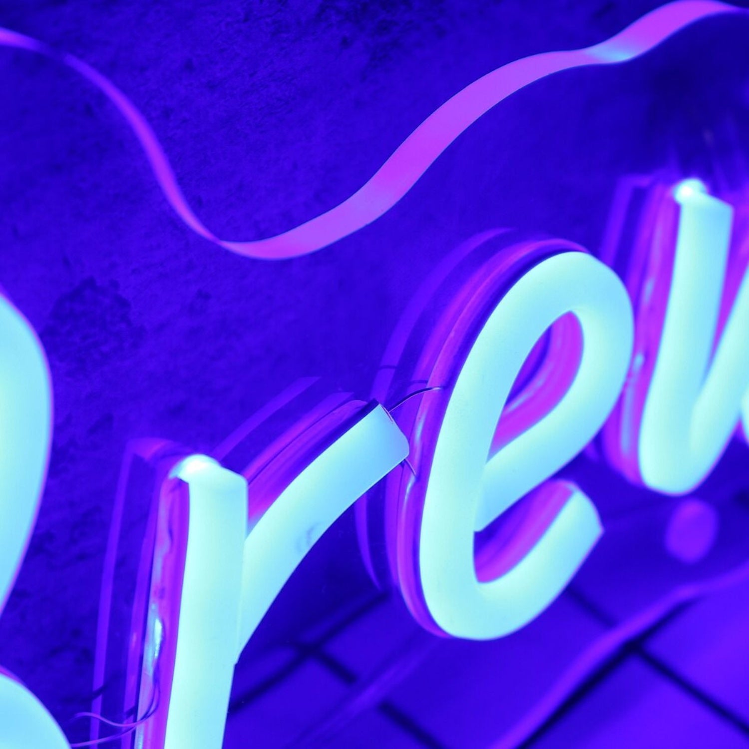 Roux And Brew Blue Led Neon Sign - Shineneon