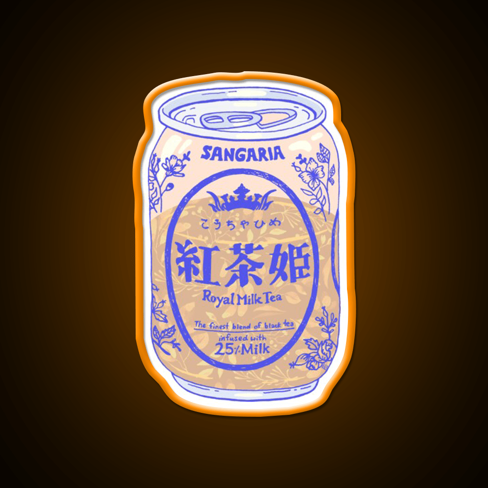 Royal Tea Snack Food Led Neon Sign Rgb Color - Shineneon