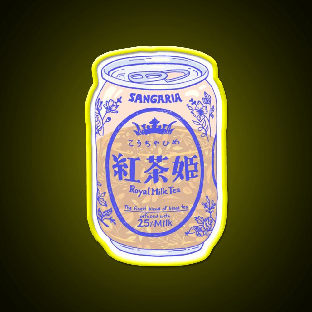 Royal Tea Snack Food Led Neon Sign Rgb Color - Shineneon