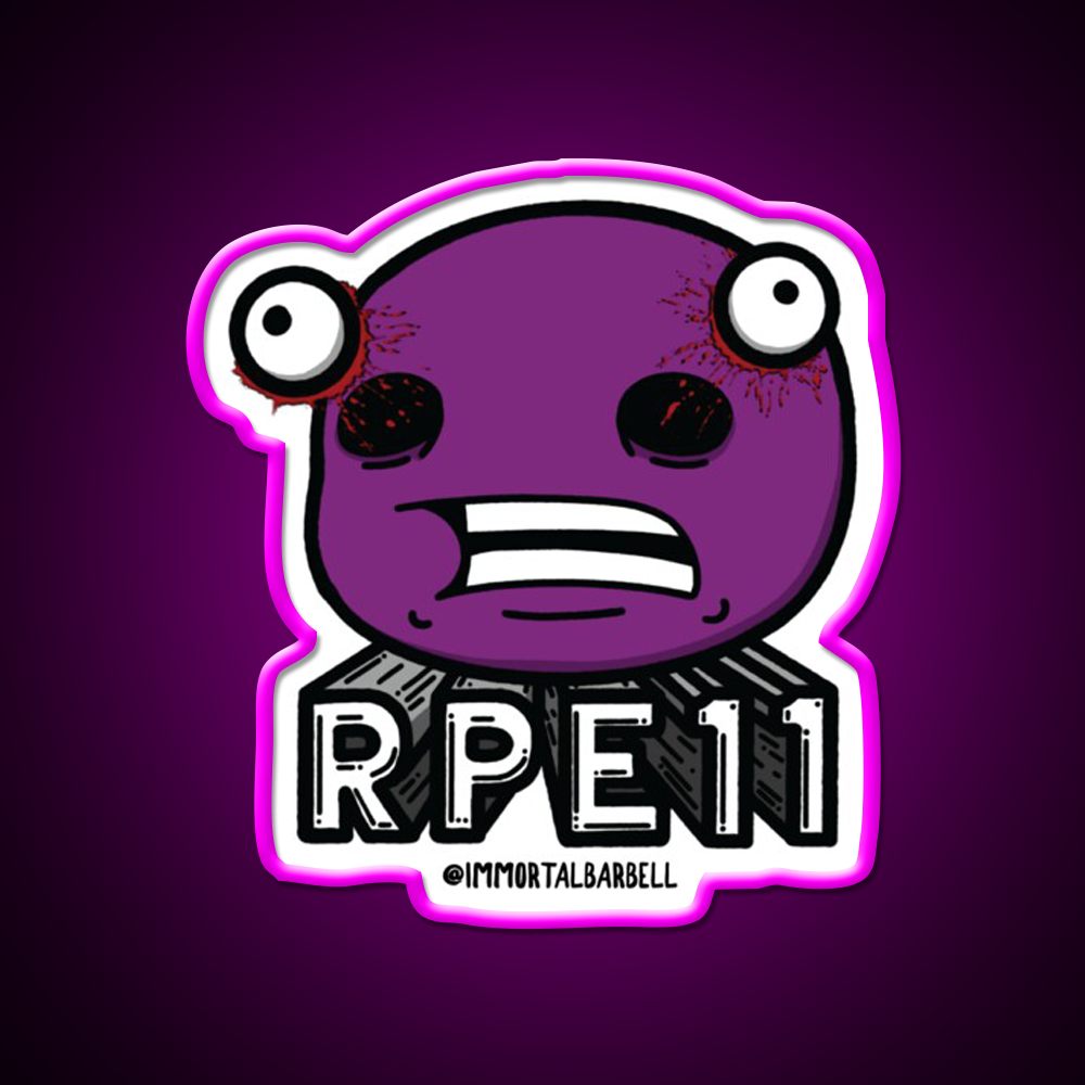 Rpe 11 Gym Fitness Led Neon Sign Rgb Color