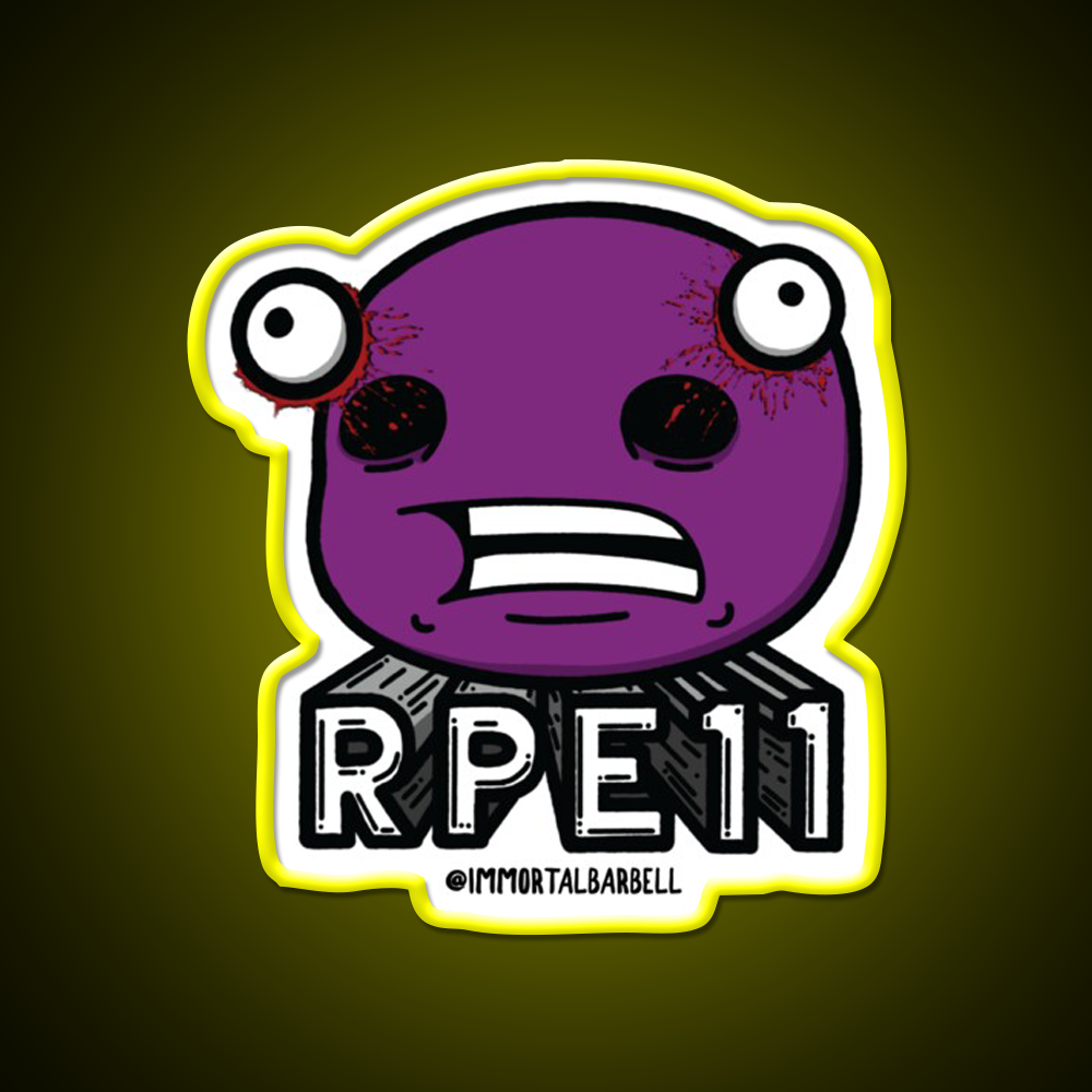 Rpe 11 Gym Fitness Led Neon Sign Rgb Color