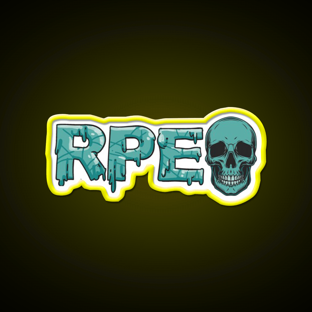 Rpe Powerlifting Squat Bench Deadlift Gym Fitness Led Neon Sign Rgb Color