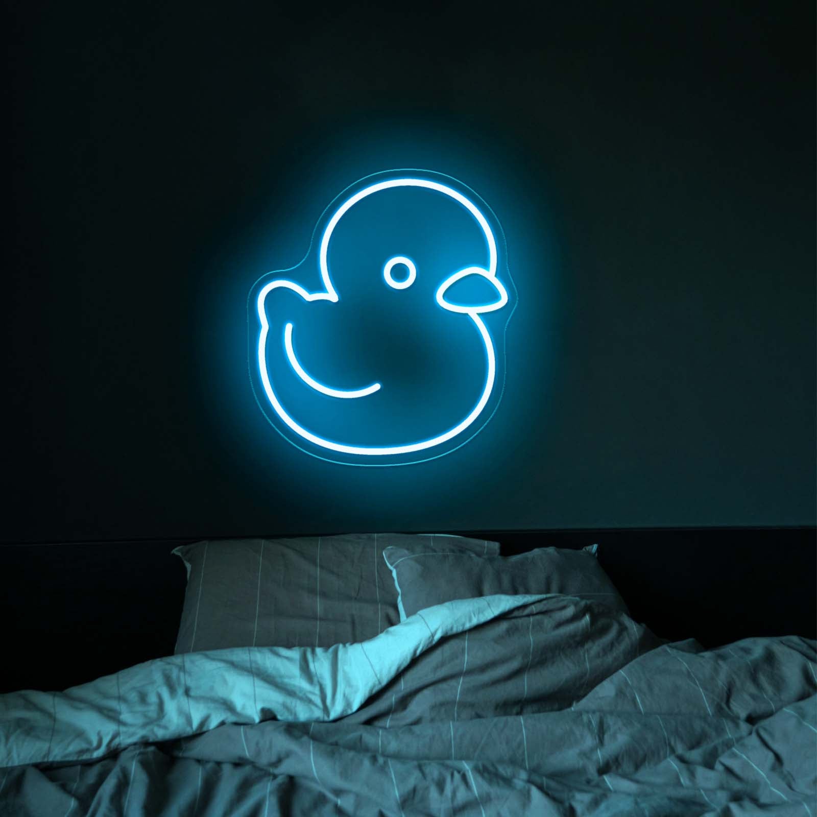 Rubber Ducky Funny Led Neon Signs For Kids Room