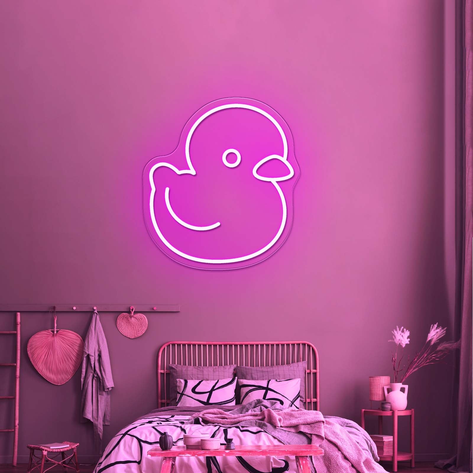 Rubber Ducky Funny Led Neon Signs For Kids Room
