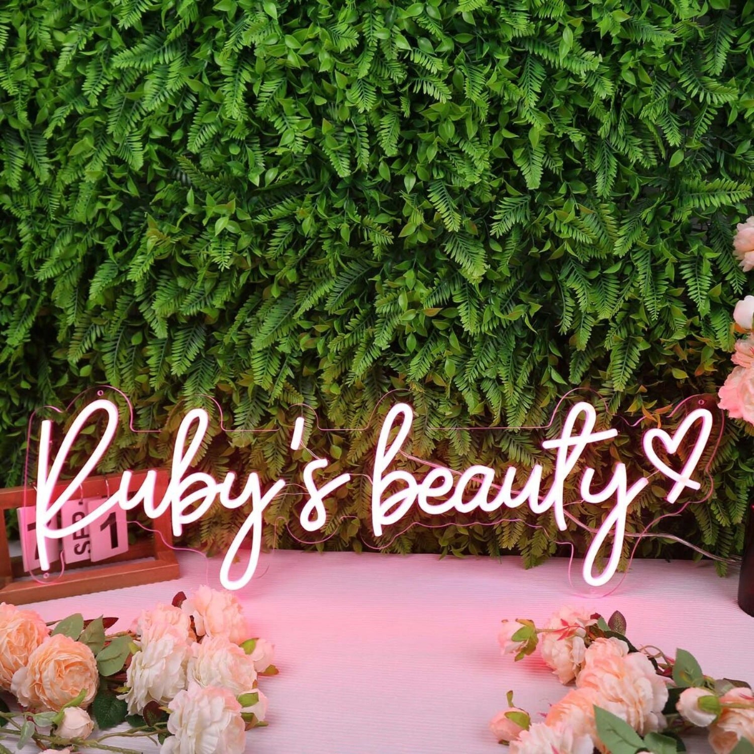 Rubys Beauty Red Led Neon Sign | Shineneon