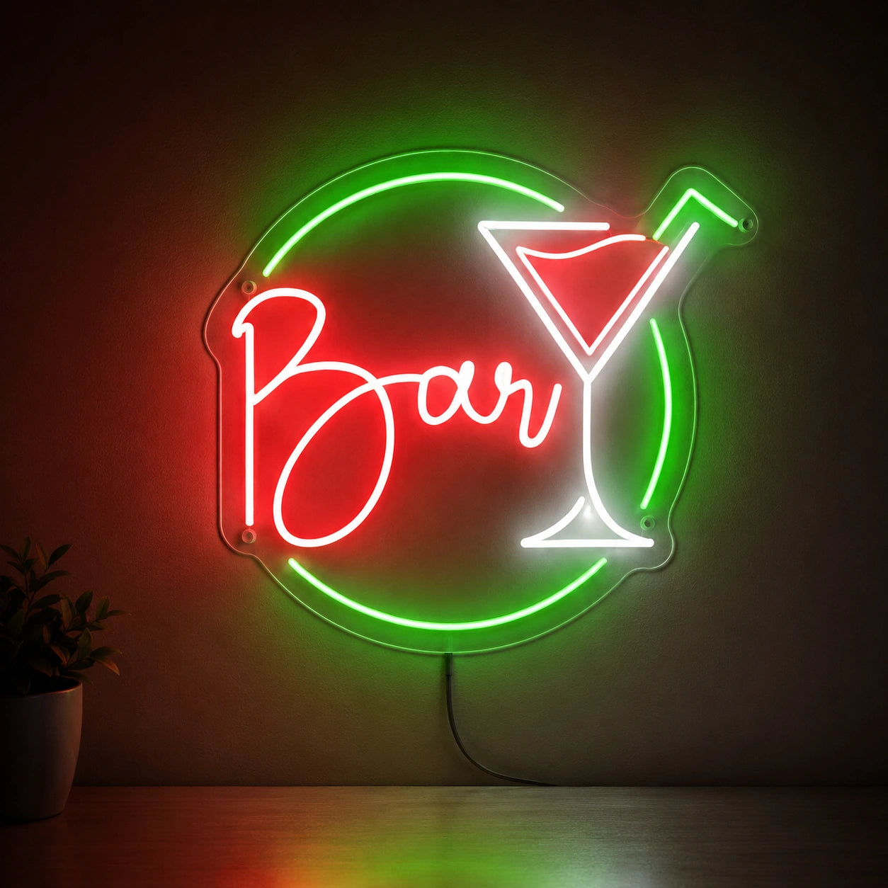 Rum Bar Shelf Neon Sign LED Neon Sign high-converting product image