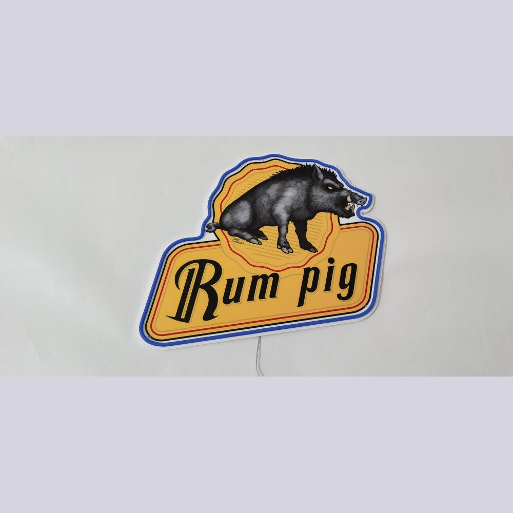 Rum Pig Neon Sign - Shineneon