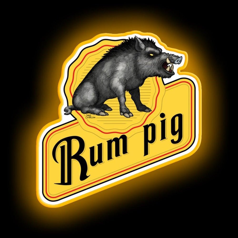 Rum Pig Neon Sign - Shineneon