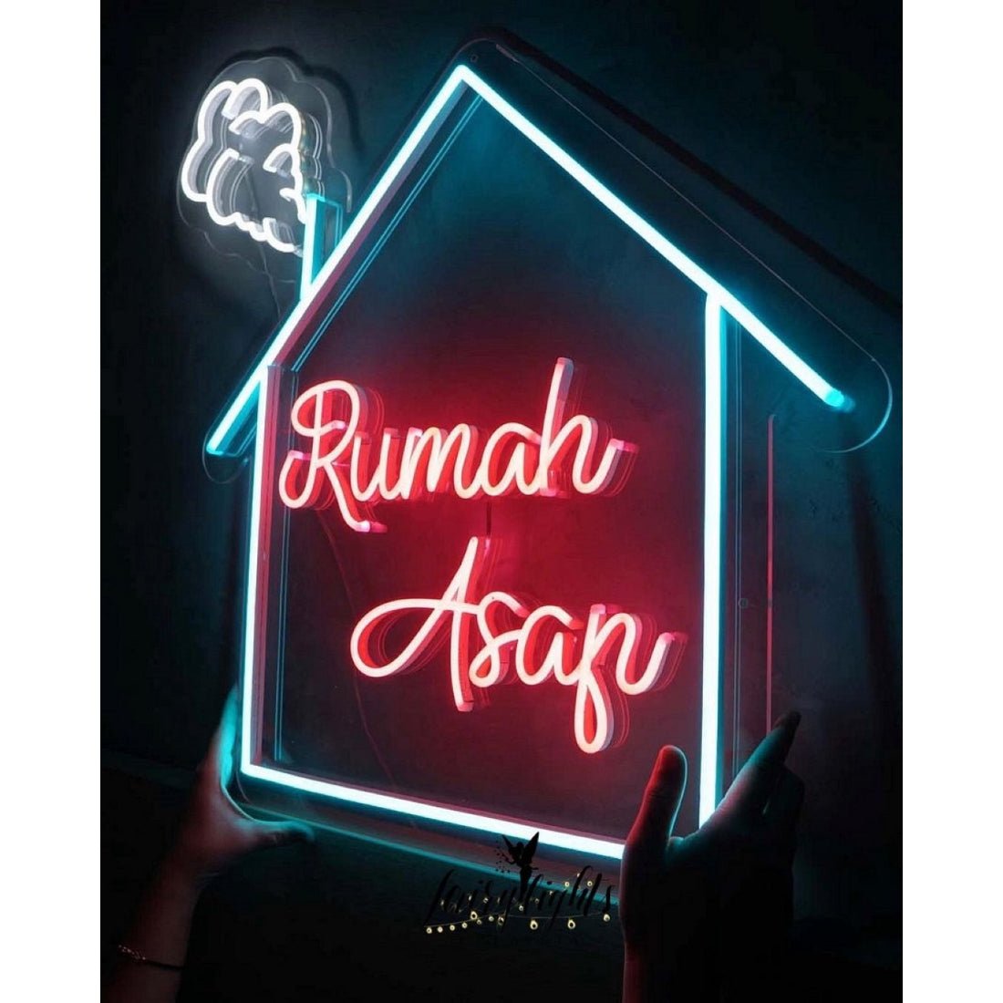 Rumah Asap Led Sign Business Neon Sign - Shineneon