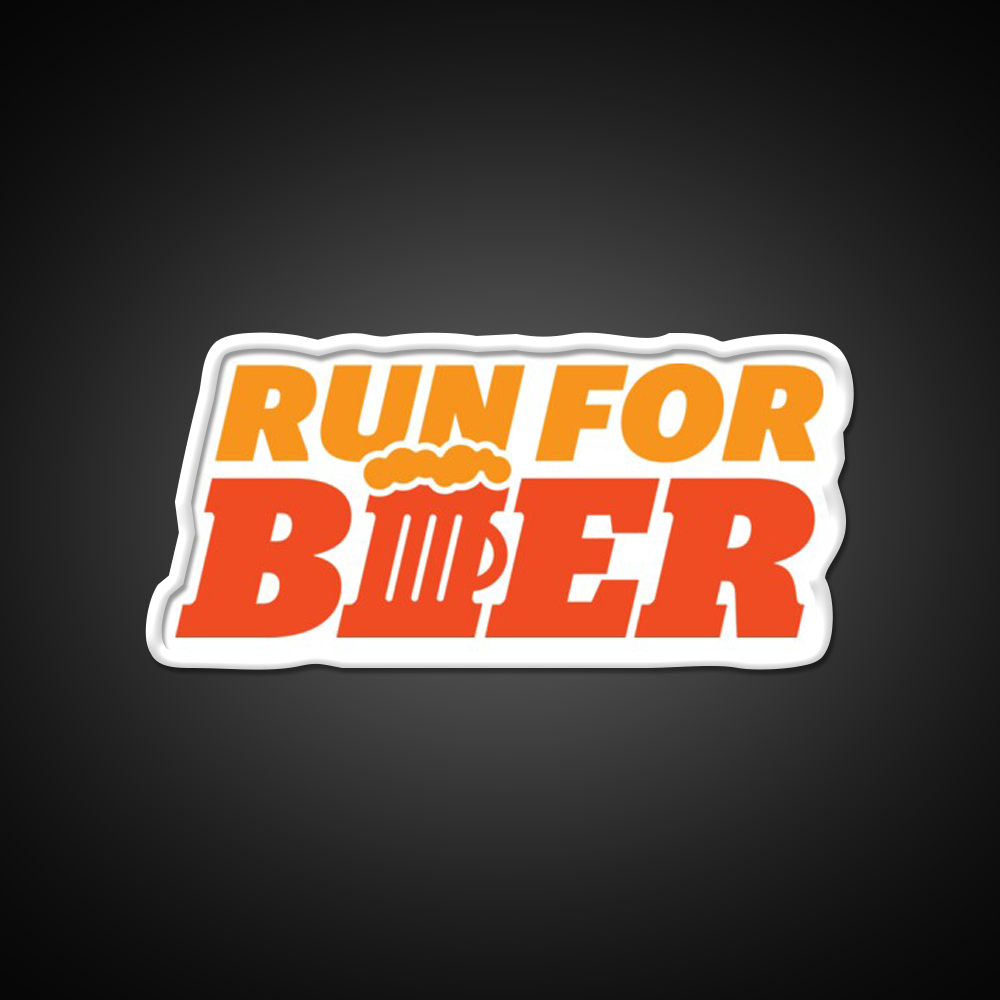 Run For Beer Bar Decor Led Neon Sign Rgb Color - LED neon sign view 11