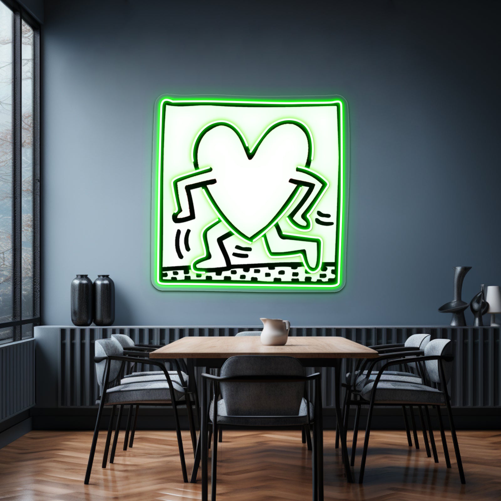 Run Love Premium Wall Artwork Neon Signs | Shineneon