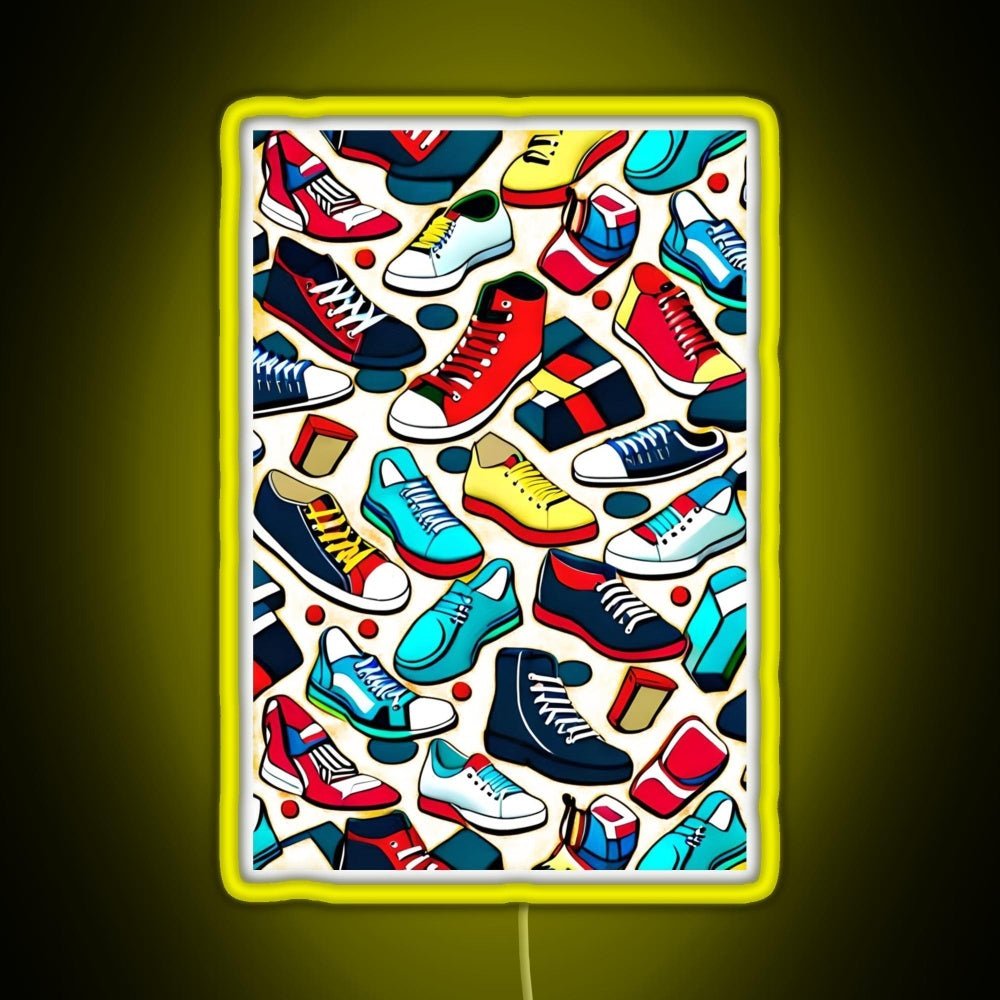 Running Riot Rgb Led Neon Sign Pop Wall Art - Shineneon