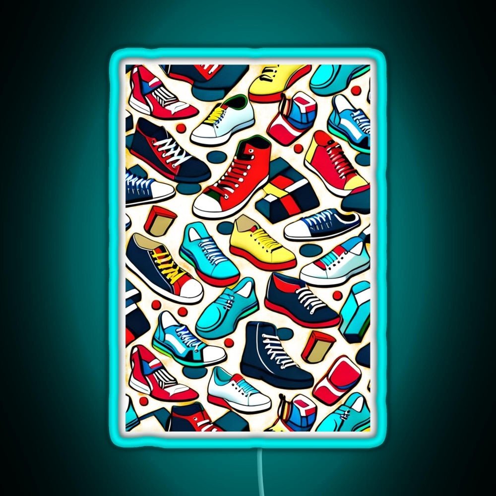 Running Riot Rgb Led Neon Sign Pop Wall Art - Shineneon