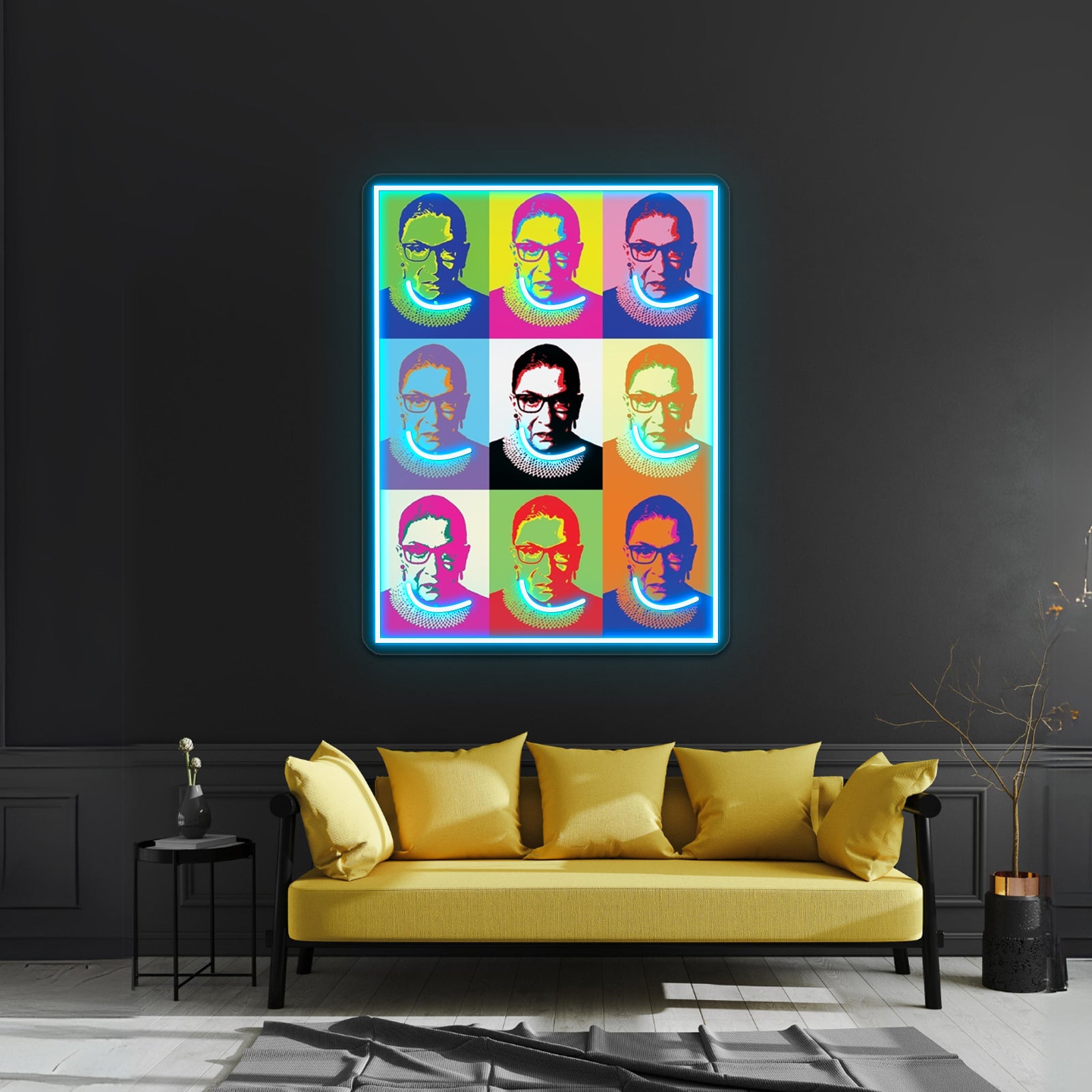 Ruth Bader Ginsburg Artwork Led Neon Signs | Shineneon