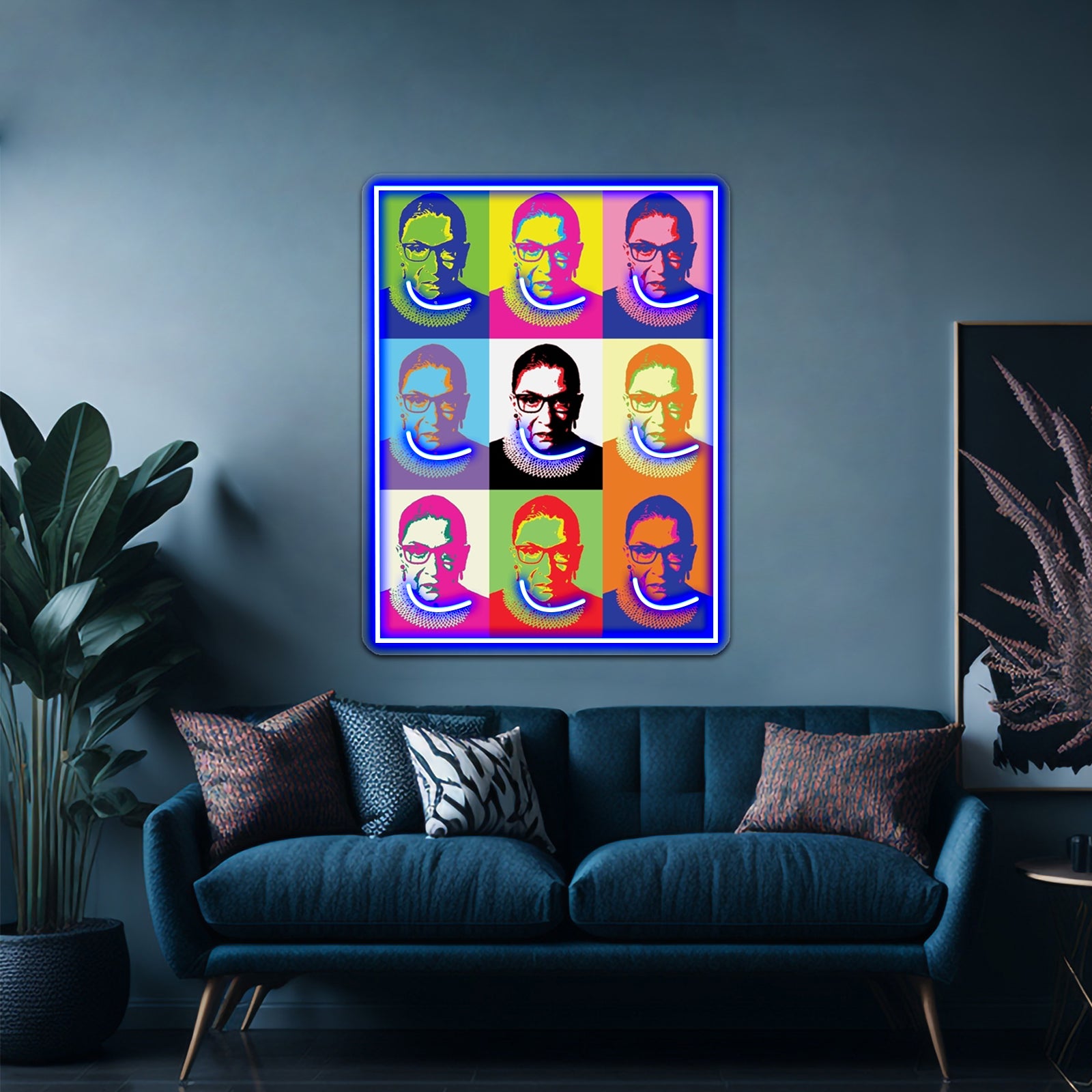Ruth Bader Ginsburg Artwork Led Neon Signs | Shineneon
